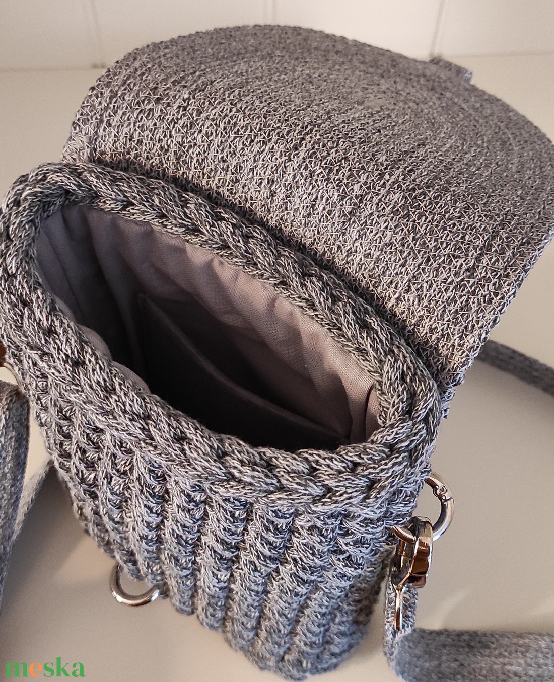 Mini crossbody... - táska & tok - kézitáska & válltáska - vállon átvethető táska - Meska.hu