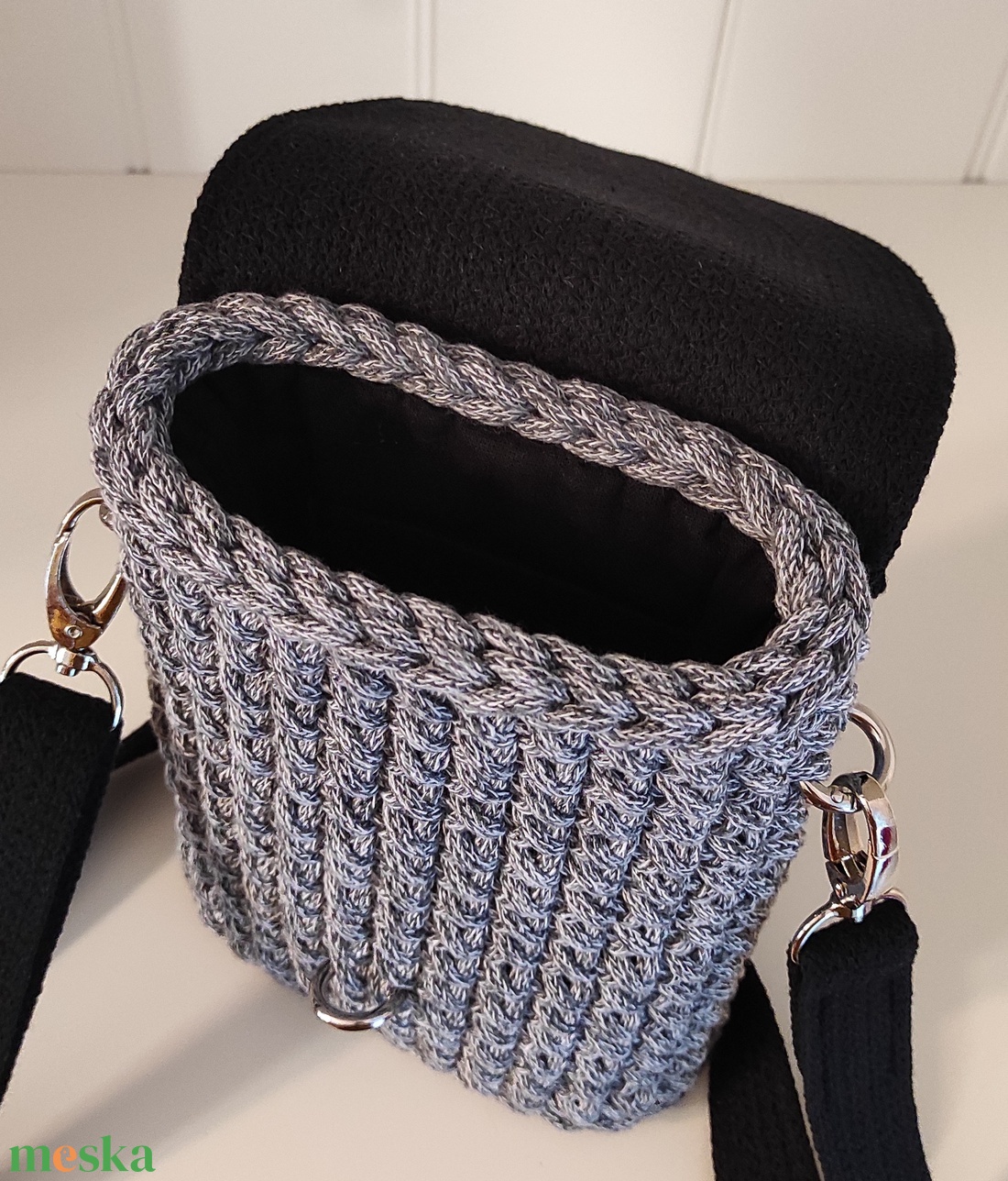 Mini crossbody... - táska & tok - kézitáska & válltáska - vállon átvethető táska - Meska.hu