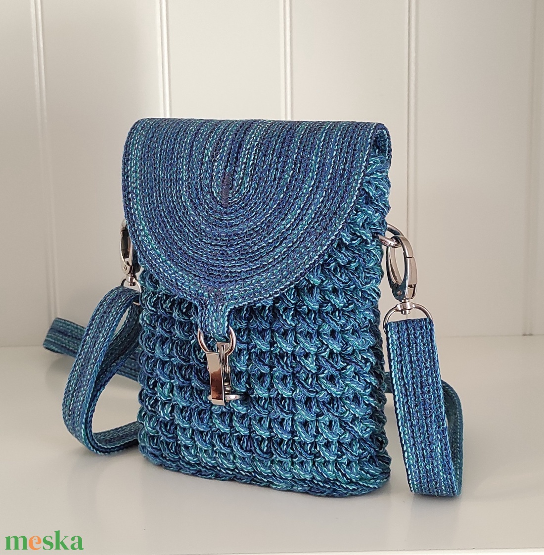 Mini crossbody... - táska & tok - kézitáska & válltáska - vállon átvethető táska - Meska.hu