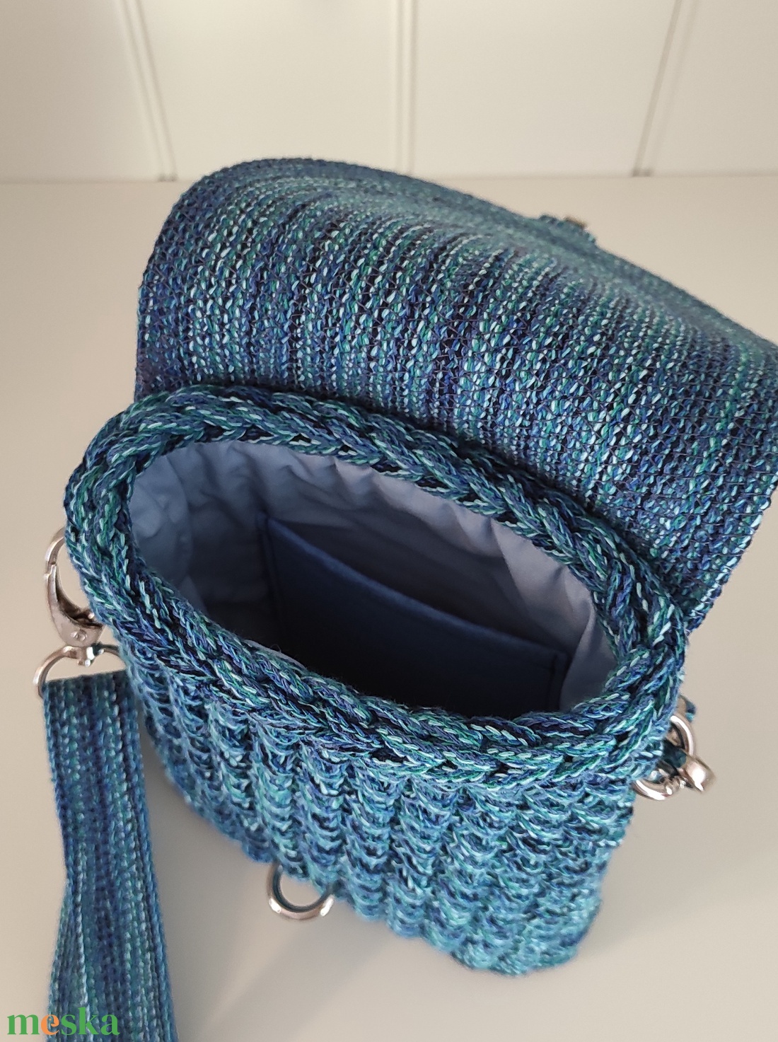 Mini crossbody... - táska & tok - kézitáska & válltáska - vállon átvethető táska - Meska.hu