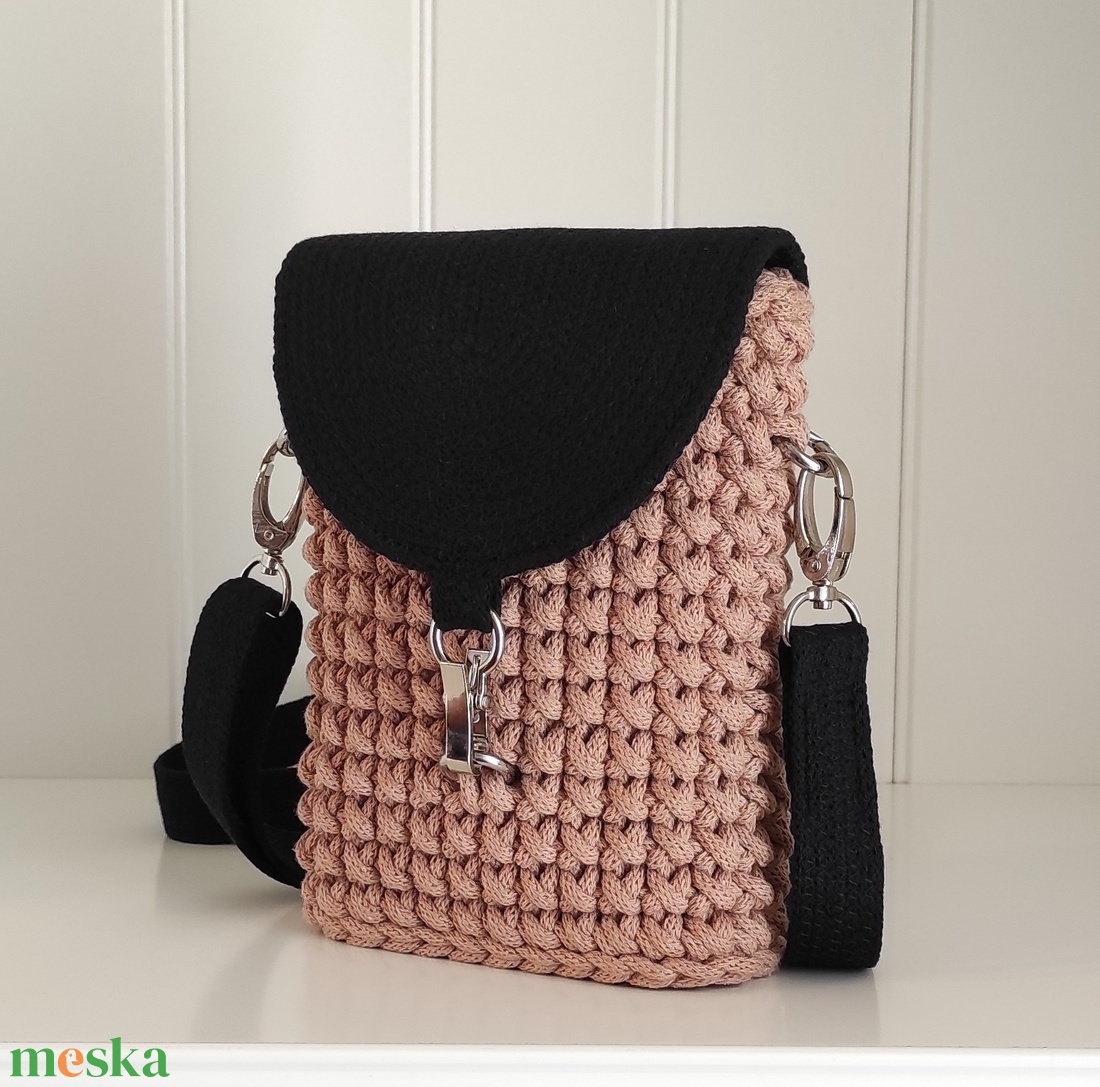Mini crossbody... - táska & tok - kézitáska & válltáska - vállon átvethető táska - Meska.hu