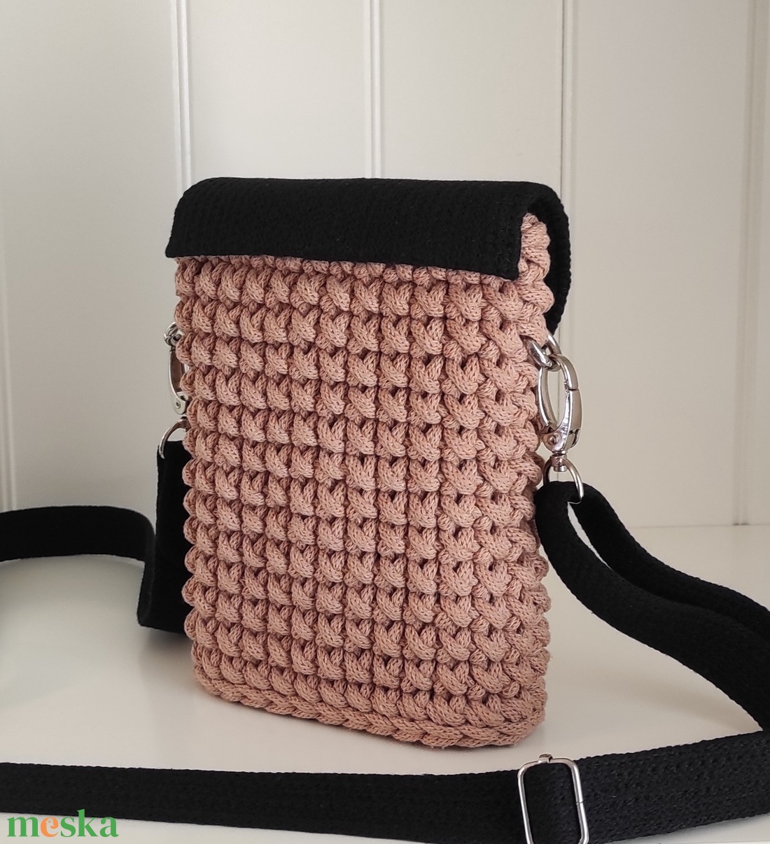 Mini crossbody... - táska & tok - kézitáska & válltáska - vállon átvethető táska - Meska.hu