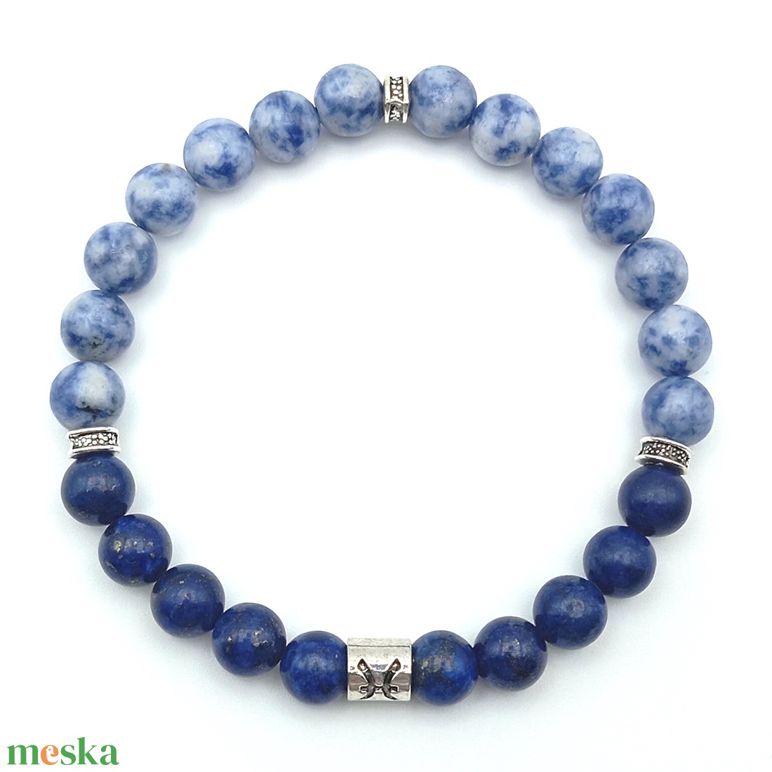 Halak (febr.20 � márc.20) karkötő - férfi - ékszer - karkötő - ásványkarkötő - Meska.hu