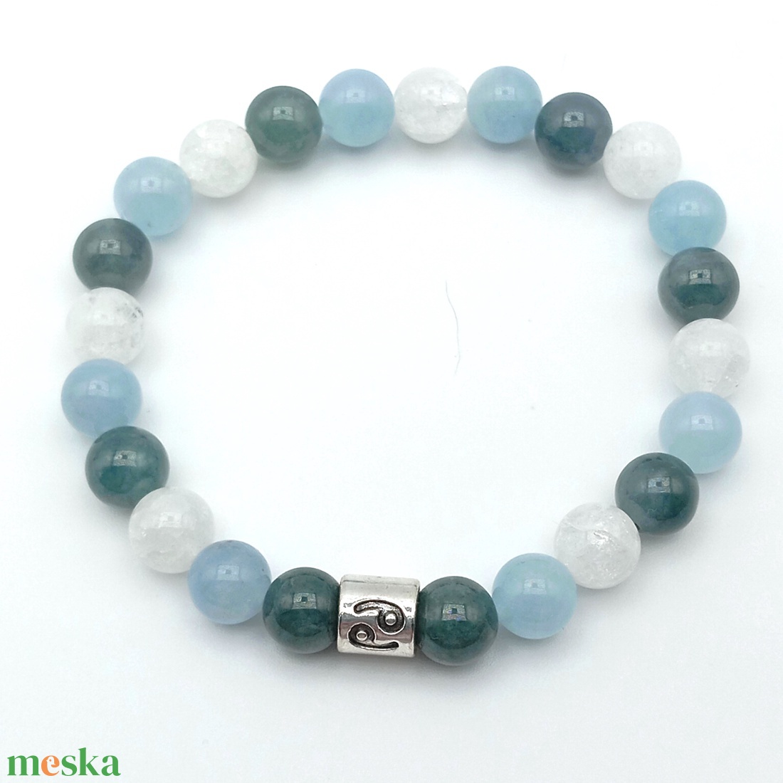 Rák (jún.22 � júl.22) karkötő - női - ékszer - karkötő - ásványkarkötő - Meska.hu