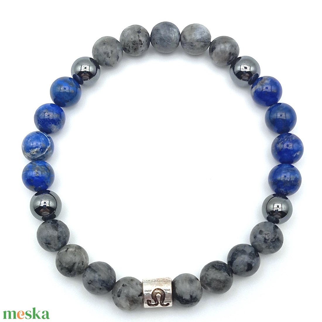 Oroszlán (júl.23 � aug.23) karkötő - férfi - ékszer - karkötő - ásványkarkötő - Meska.hu