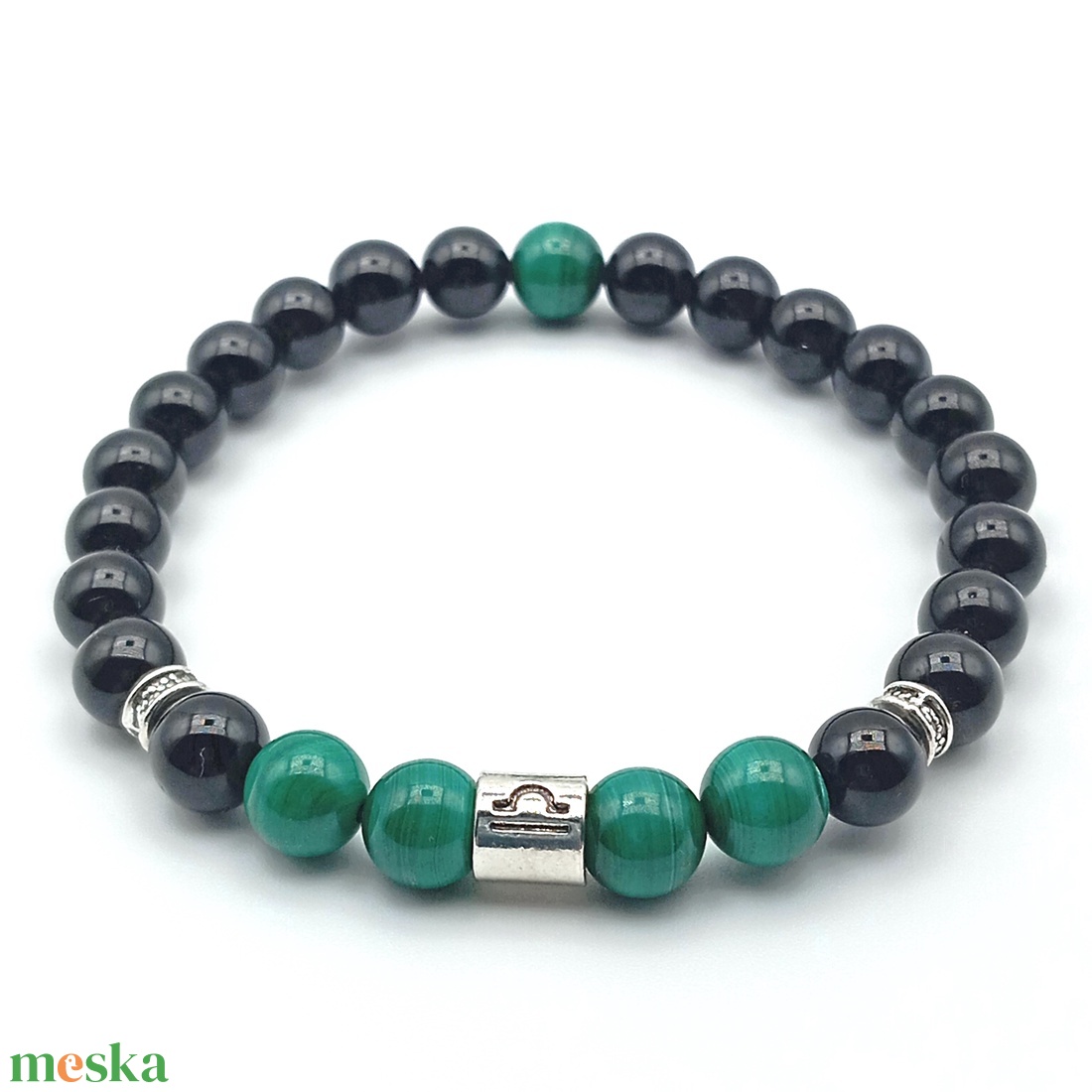 Mérleg (szept.24 � okt.23) karkötő - férfi - ékszer - karkötő - ásványkarkötő - Meska.hu