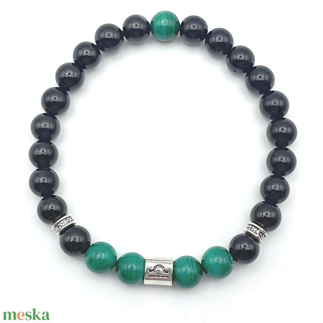 Mérleg (szept.24 � okt.23) karkötő - férfi - ékszer - karkötő - ásványkarkötő - Meska.hu