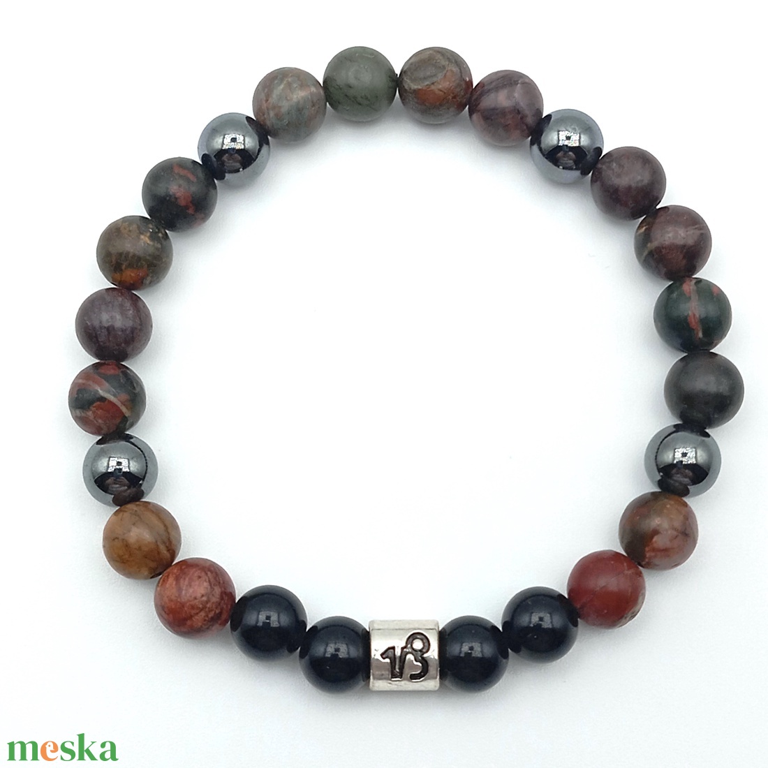 Bak (dec.22 � jan.20) karkötő - férfi - ékszer - karkötő - ásványkarkötő - Meska.hu