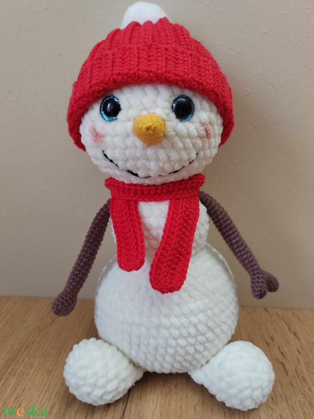 Horgolt, amigurumi hóember - karácsony - karácsonyi lakásdekoráció - karácsonyi manók, figurák - Meska.hu Horgolt, amigurumi hóember - karácsony - karácsonyi lakásdekoráció - karácsonyi manók, figurák - Meska.hu