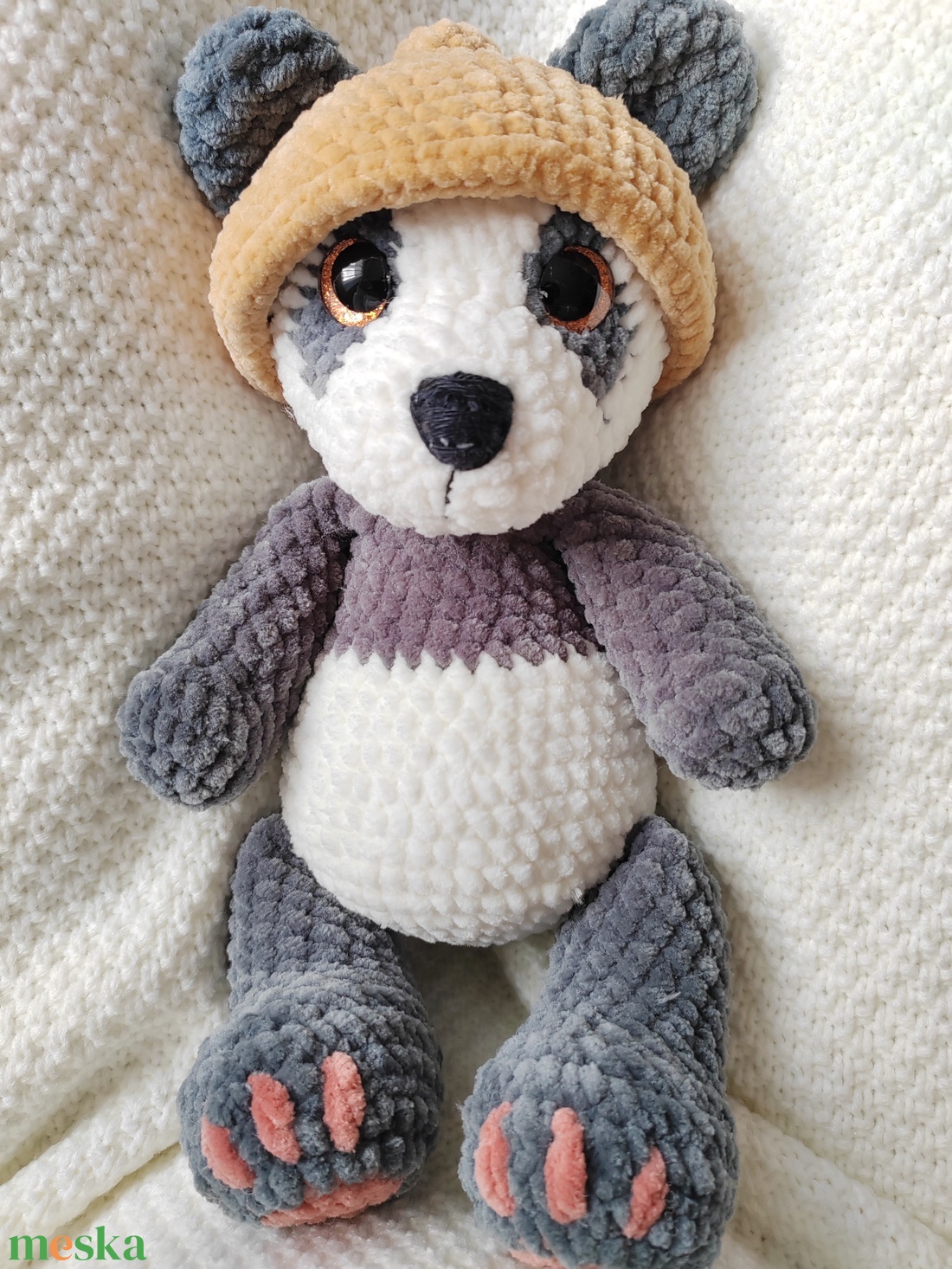 Horgolt, amigurumi panda - otthon & életmód - babaszoba, gyerekszoba - babaszoba dekoráció - Meska.hu Horgolt, amigurumi panda - otthon & életmód - babaszoba, gyerekszoba - babaszoba dekoráció - Meska.hu