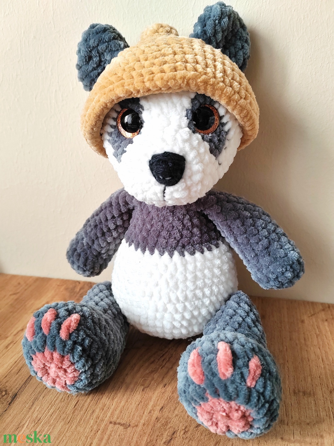 Horgolt, amigurumi panda - otthon & életmód - babaszoba, gyerekszoba - babaszoba dekoráció - Meska.hu Horgolt, amigurumi panda - otthon & életmód - babaszoba, gyerekszoba - babaszoba dekoráció - Meska.hu