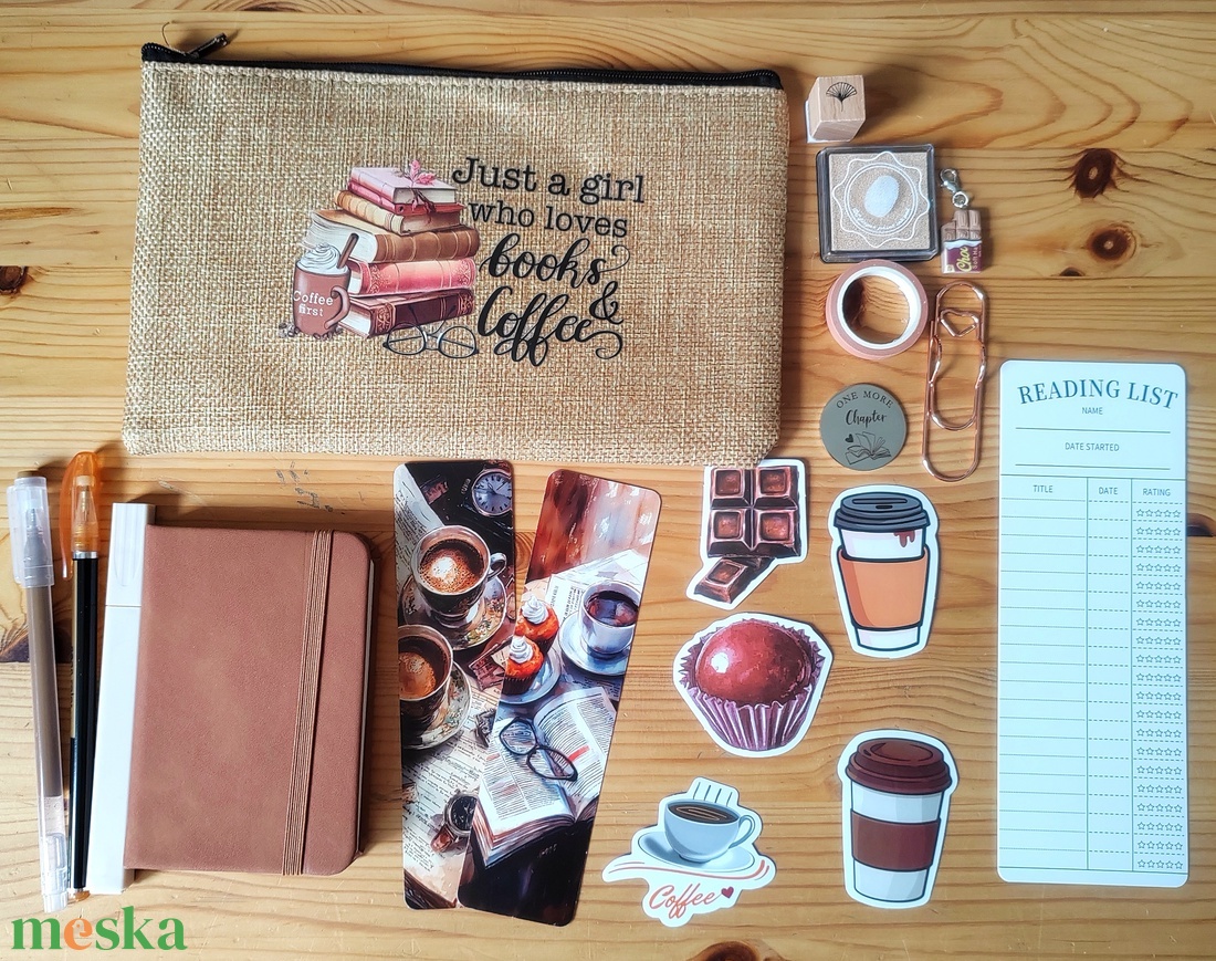 Kávé és édesség Bookish Bundle - diy (csináld magad) - egységcsomag - Meska.hu Kávé és édesség Bookish Bundle - diy (csináld magad) - egységcsomag - Meska.hu