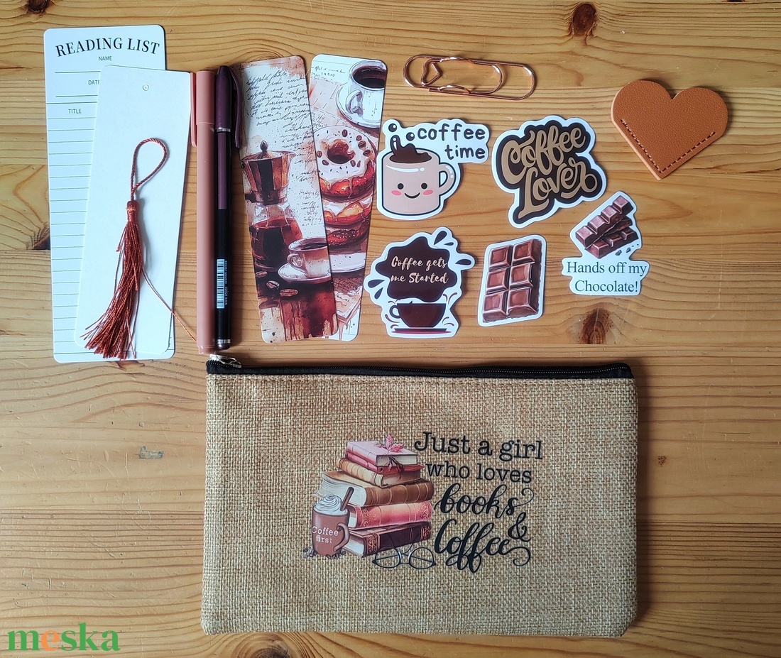 Kávé és édesség Bookish Bundle - diy (csináld magad) - egységcsomag - Meska.hu Kávé és édesség Bookish Bundle - diy (csináld magad) - egységcsomag - Meska.hu