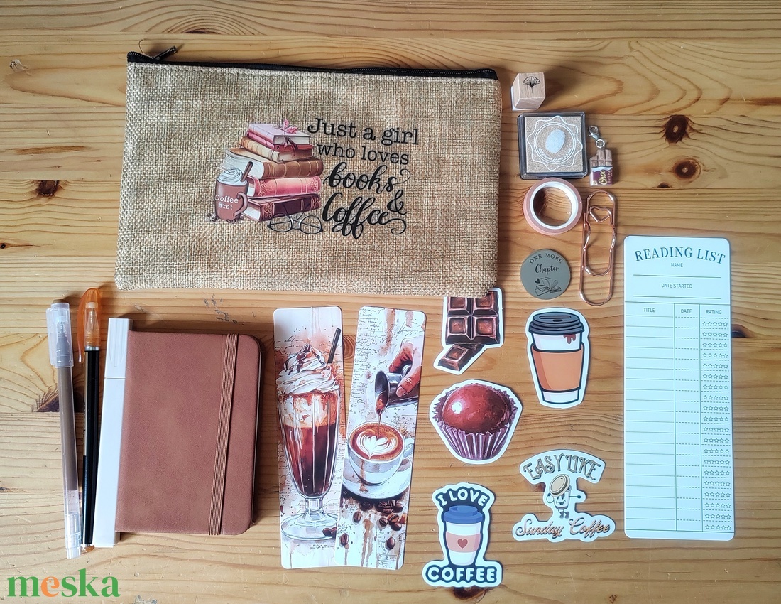 Kávé és édesség Bookish Bundle - diy (csináld magad) - egységcsomag - Meska.hu Kávé és édesség Bookish Bundle - diy (csináld magad) - egységcsomag - Meska.hu