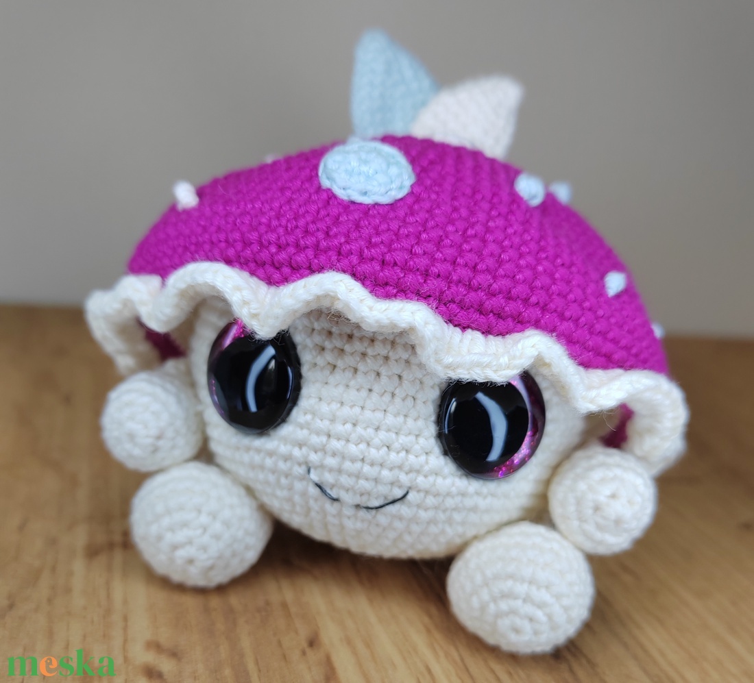 Amigurumi gomba, rózsaszín - otthon & életmód - babaszoba, gyerekszoba - babaszoba dekoráció - Meska.hu Amigurumi gomba, rózsaszín - otthon & életmód - babaszoba, gyerekszoba - babaszoba dekoráció - Meska.hu