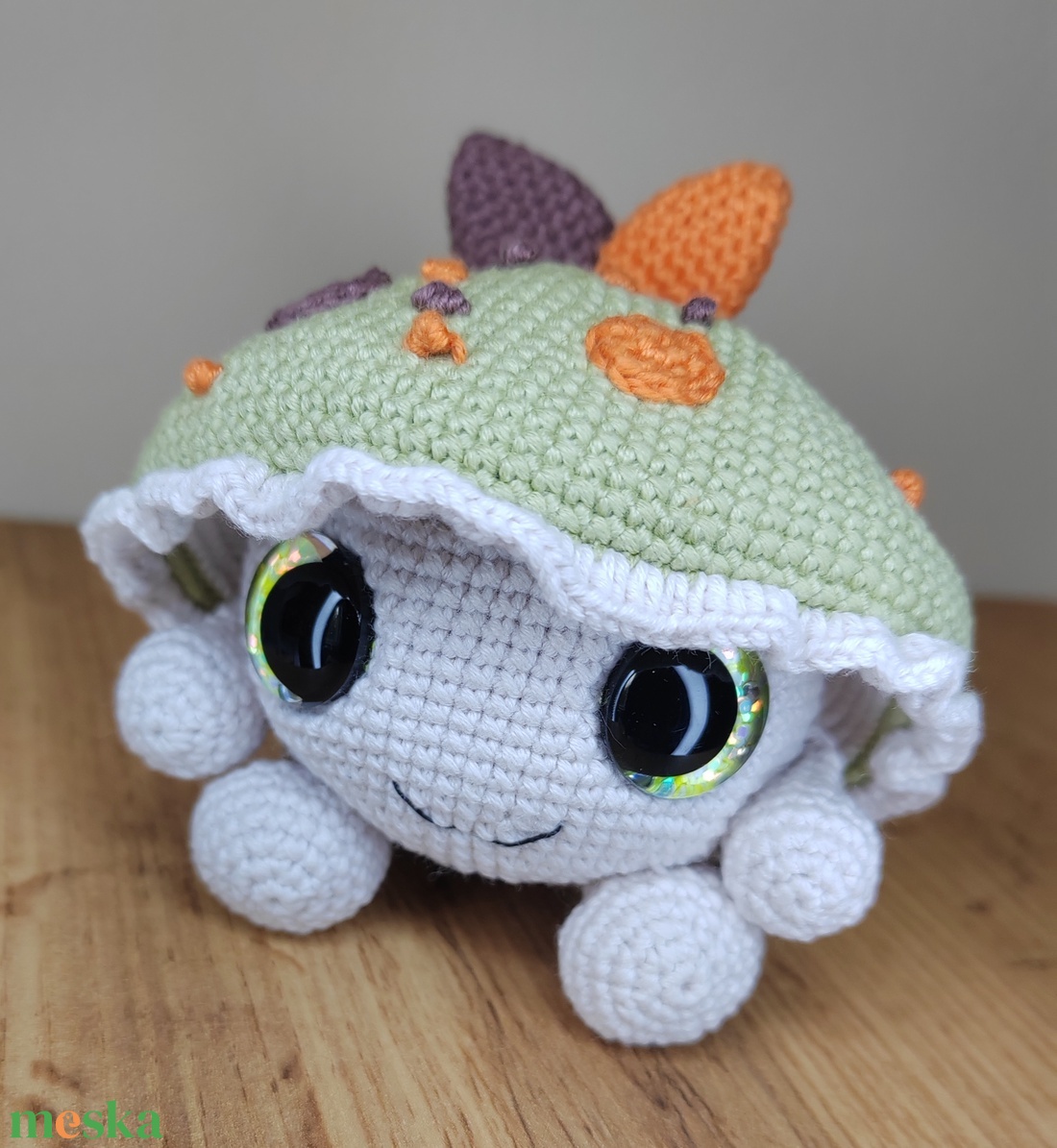 Amigurumi gomba, rózsaszín - otthon & életmód - babaszoba, gyerekszoba - babaszoba dekoráció - Meska.hu Amigurumi gomba, rózsaszín - otthon & életmód - babaszoba, gyerekszoba - babaszoba dekoráció - Meska.hu
