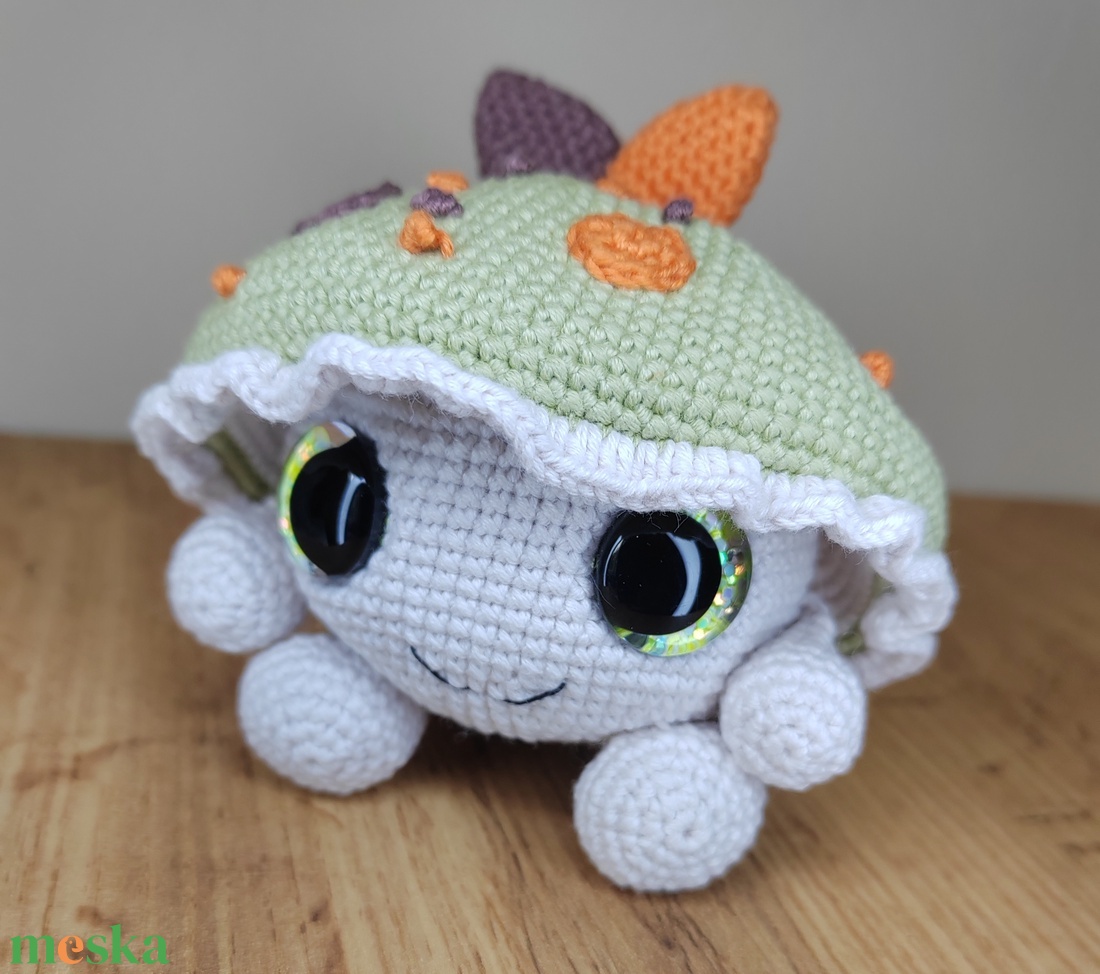 Amigurumi gomba, rózsaszín - otthon & életmód - babaszoba, gyerekszoba - babaszoba dekoráció - Meska.hu Amigurumi gomba, rózsaszín - otthon & életmód - babaszoba, gyerekszoba - babaszoba dekoráció - Meska.hu