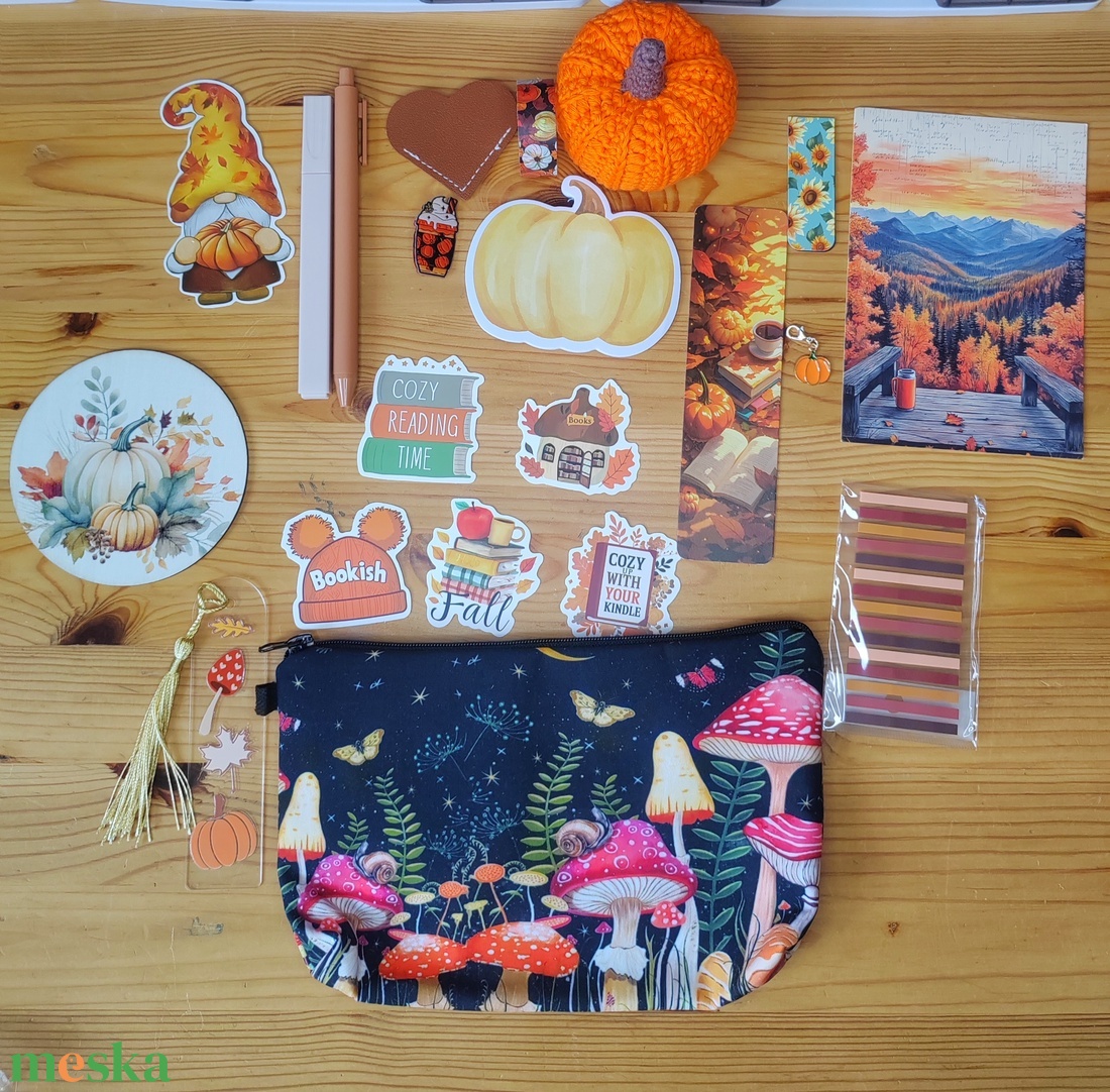 Őszi bookish bundle - diy (csináld magad) - egységcsomag - Meska.hu Őszi bookish bundle - diy (csináld magad) - egységcsomag - Meska.hu