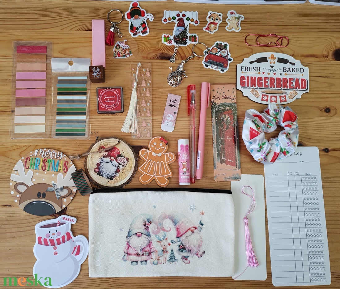 Karácsonyi bookish bundle - diy (csináld magad) - egységcsomag - Meska.hu Karácsonyi bookish bundle - diy (csináld magad) - egységcsomag - Meska.hu
