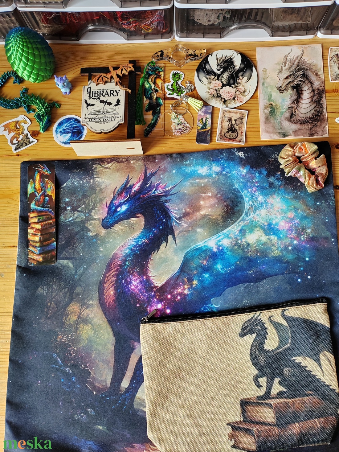 Sárkányos bookish bundle  - diy (csináld magad) - egységcsomag - Meska.hu