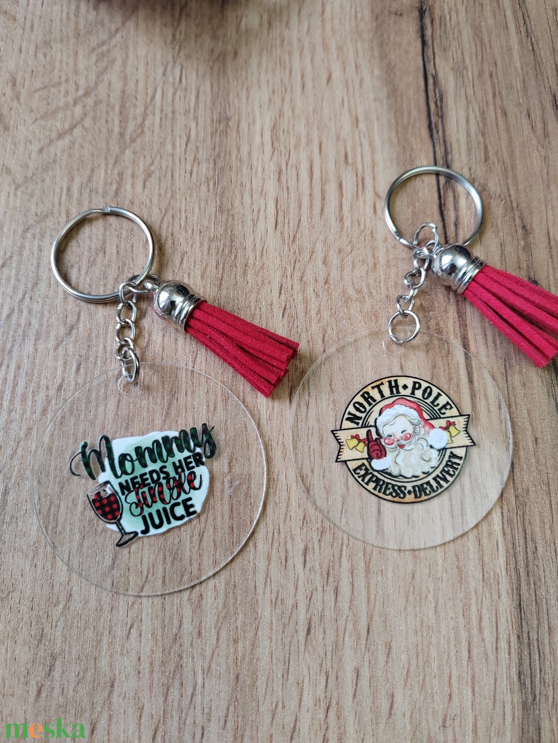 Karácsonyi kulcstartó - táska & tok - kulcstartó & táskadísz - kulcstartó - Meska.hu