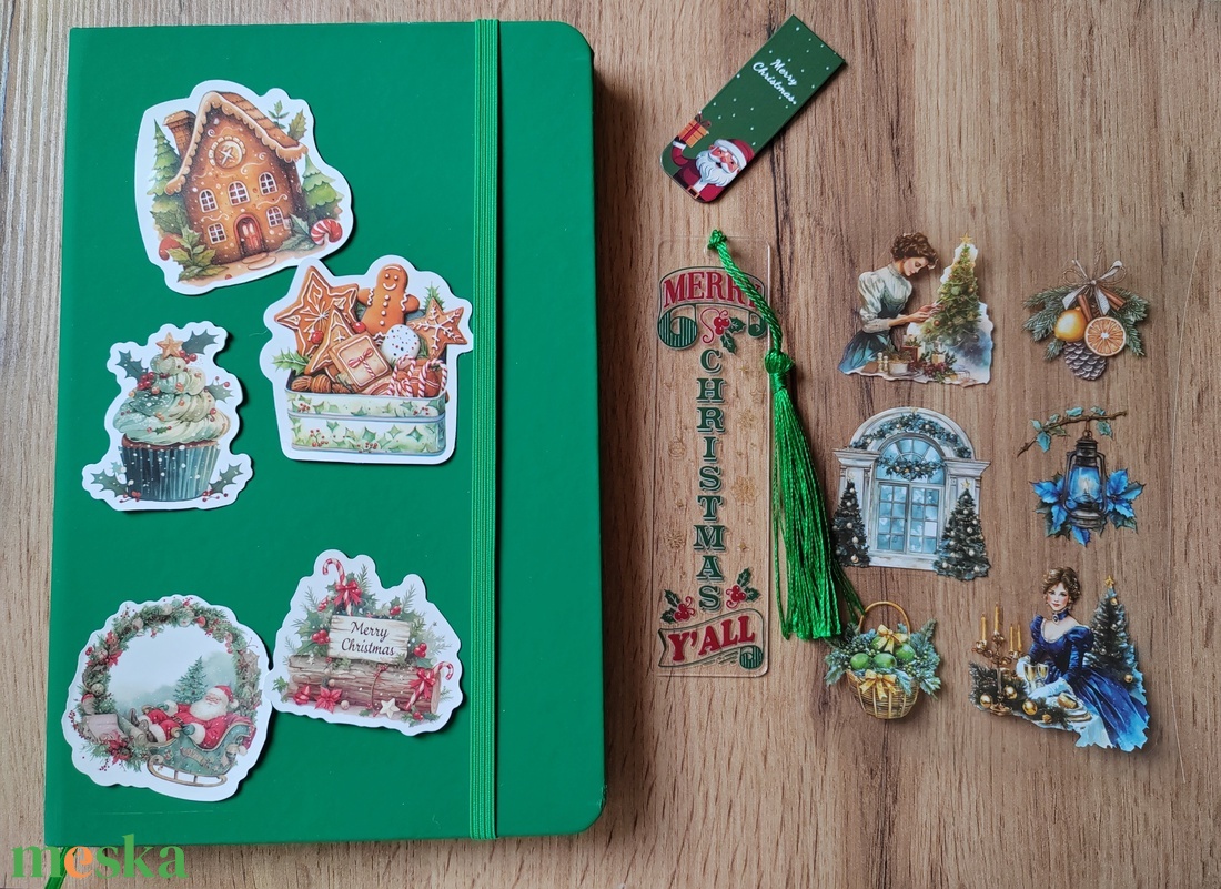 Karácsonyi csomag, zöld - diy (csináld magad) - egységcsomag - Meska.hu