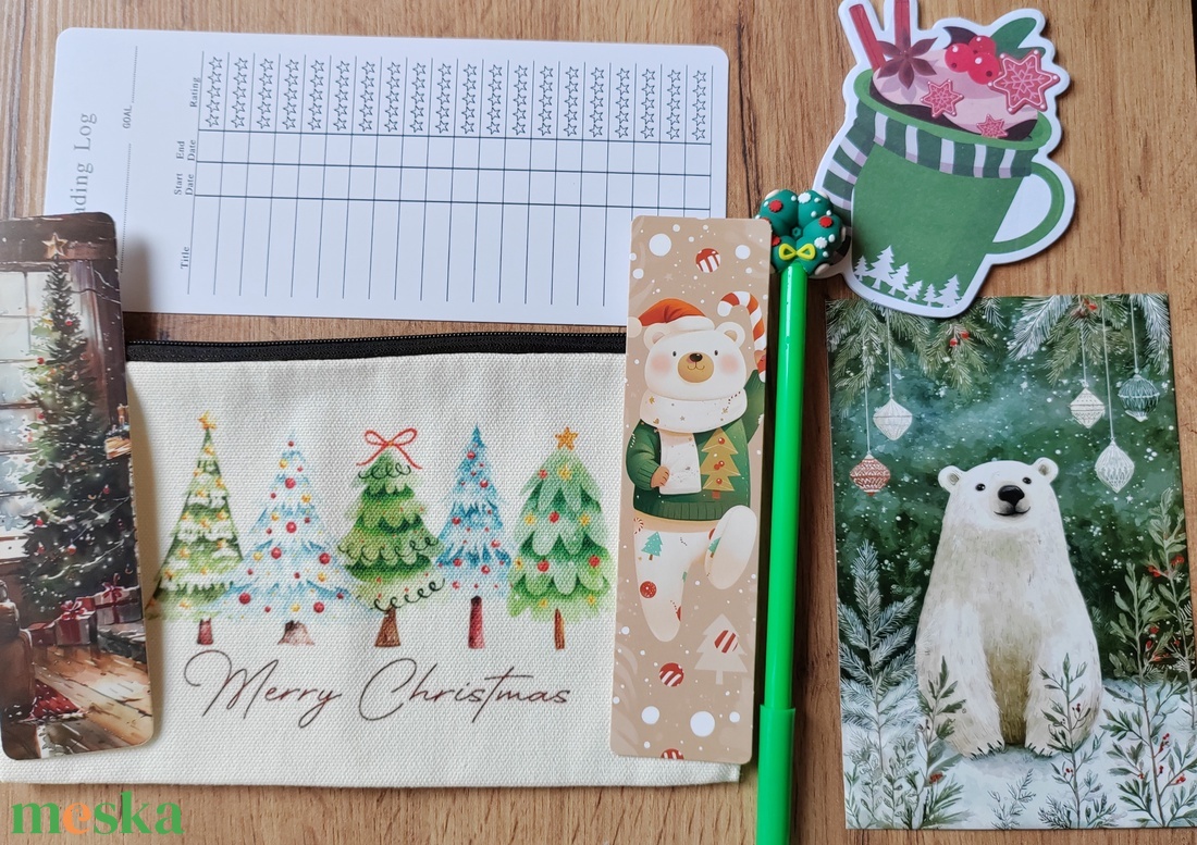 Karácsonyi csomag, zöld - diy (csináld magad) - egységcsomag - Meska.hu