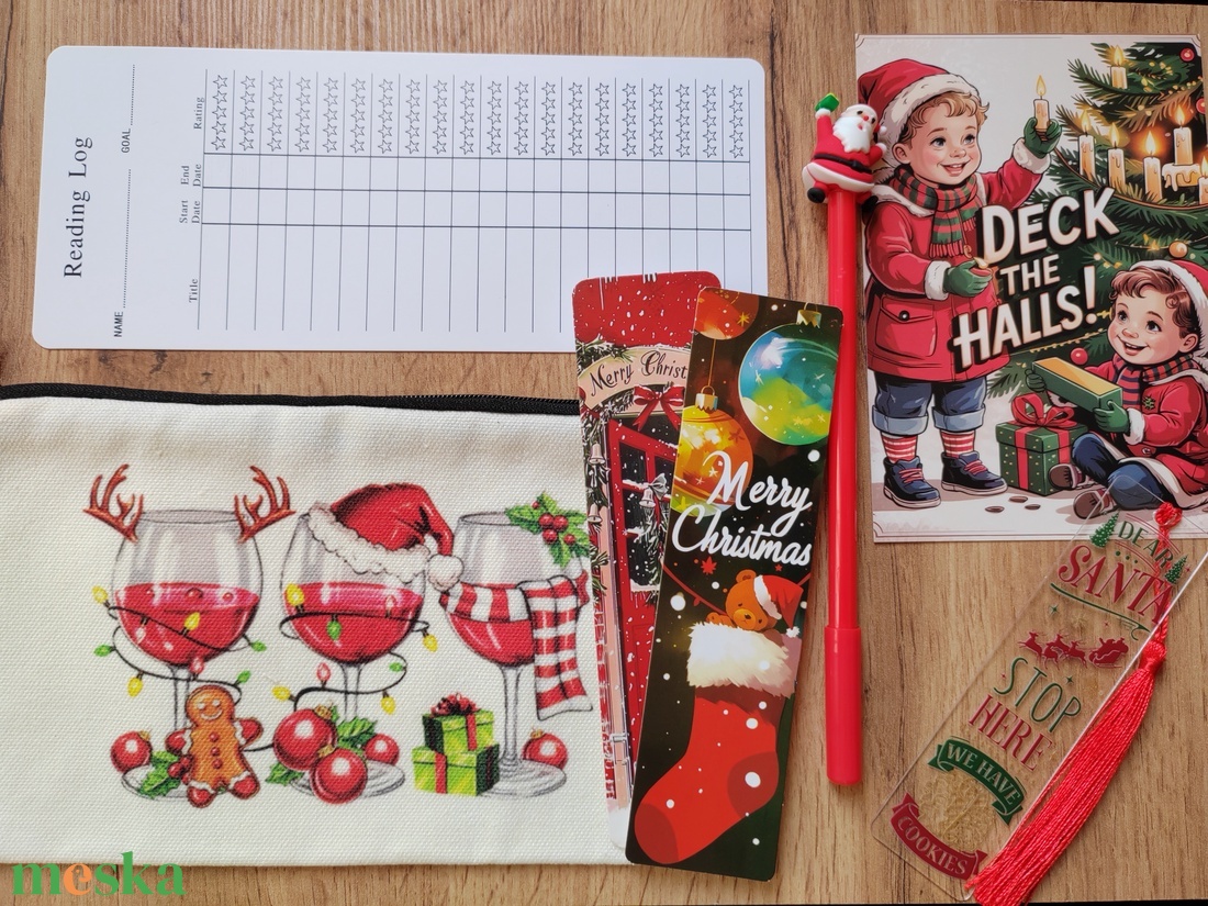 Karácsonyi csomag, piros - diy (csináld magad) - egységcsomag - Meska.hu