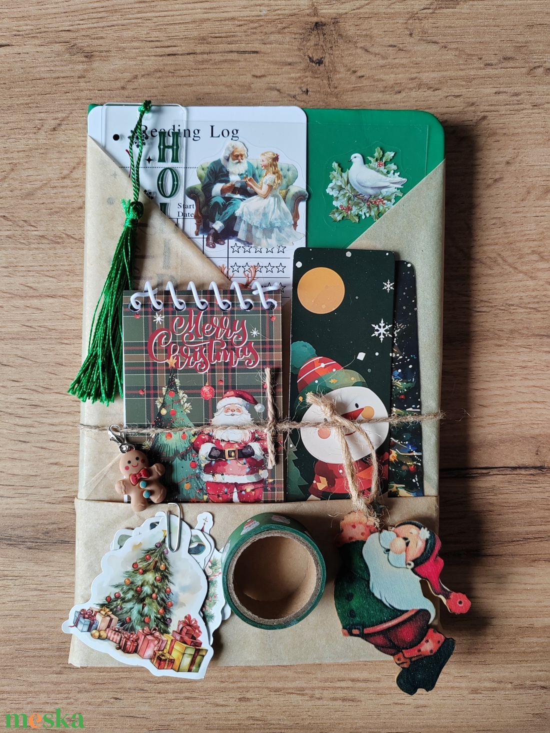 Karácsonyi csomag, zöld - diy (csináld magad) - egységcsomag - Meska.hu