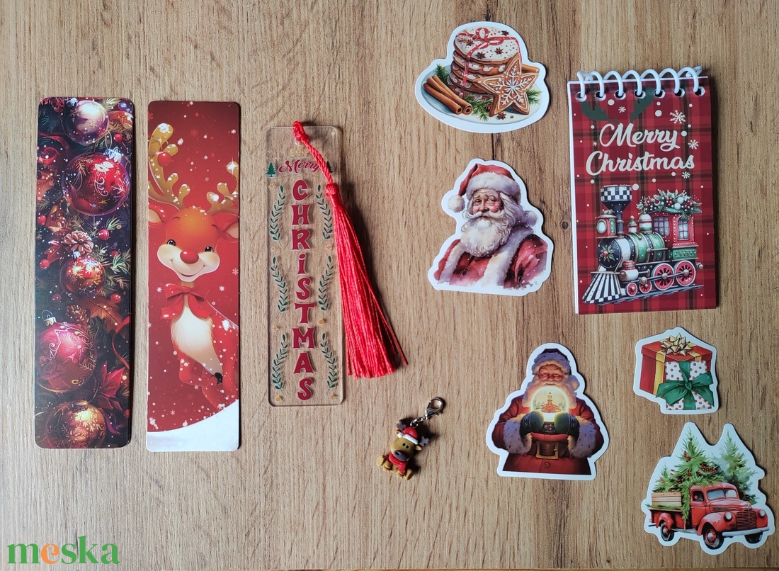 Karácsonyi csomag, piros - diy (csináld magad) - egységcsomag - Meska.hu