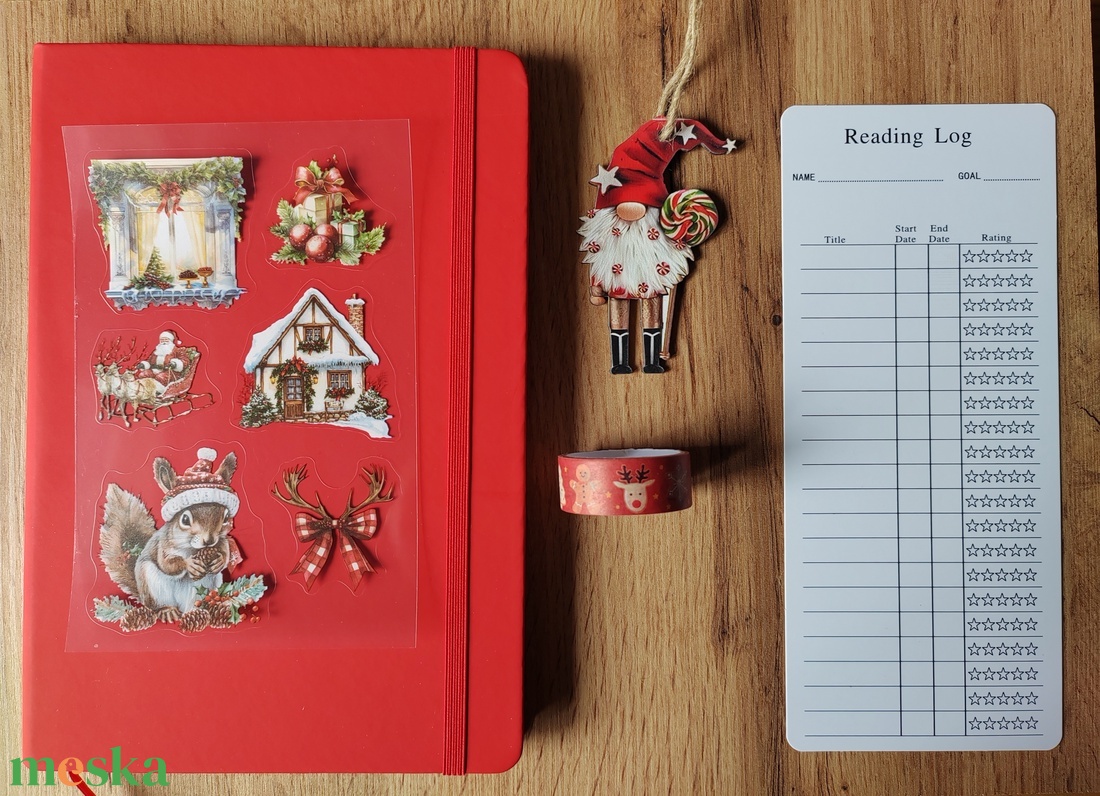 Karácsonyi csomag, piros - diy (csináld magad) - egységcsomag - Meska.hu