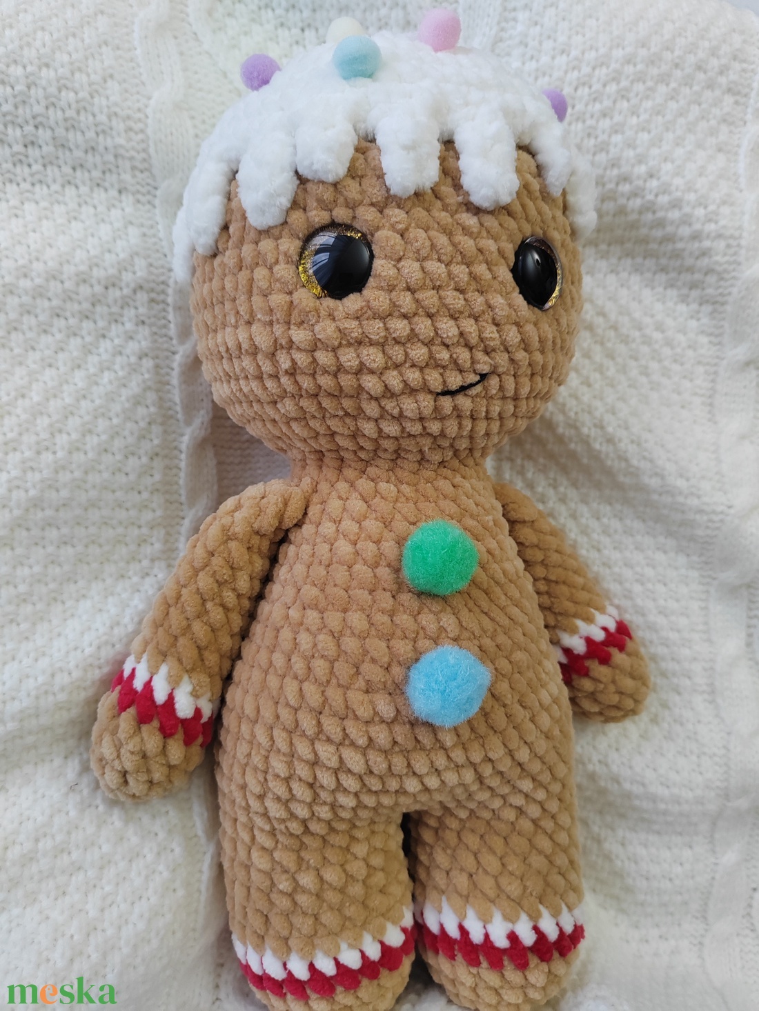 Mézi - karácsony - karácsonyi lakásdekoráció - karácsonyi manók, figurák - Meska.hu