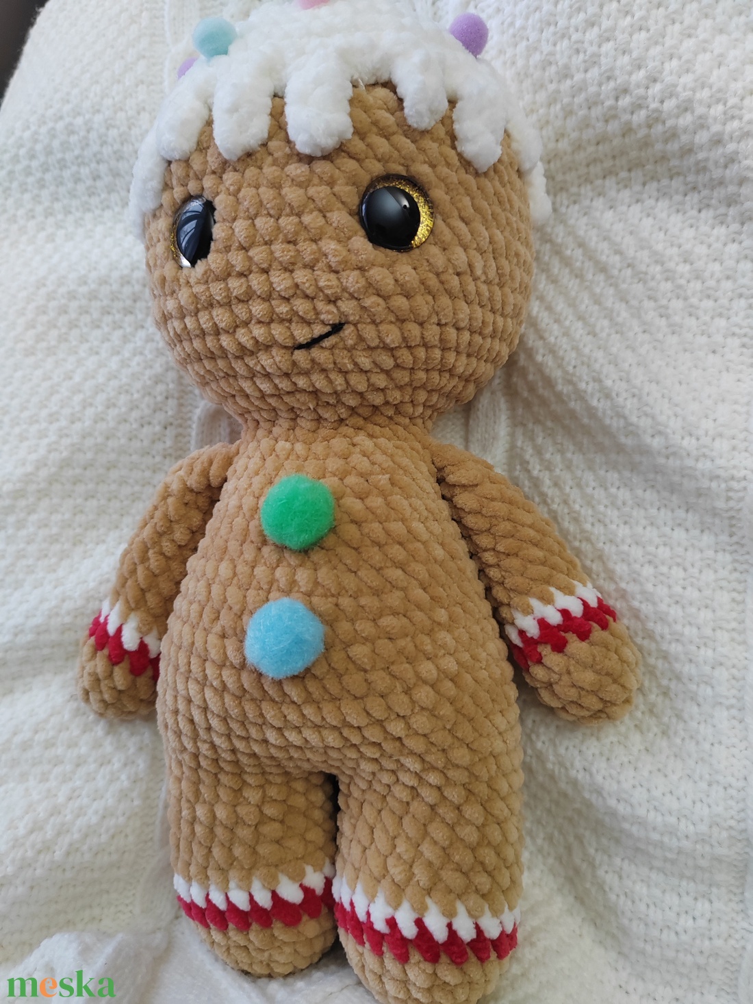 Mézi - karácsony - karácsonyi lakásdekoráció - karácsonyi manók, figurák - Meska.hu