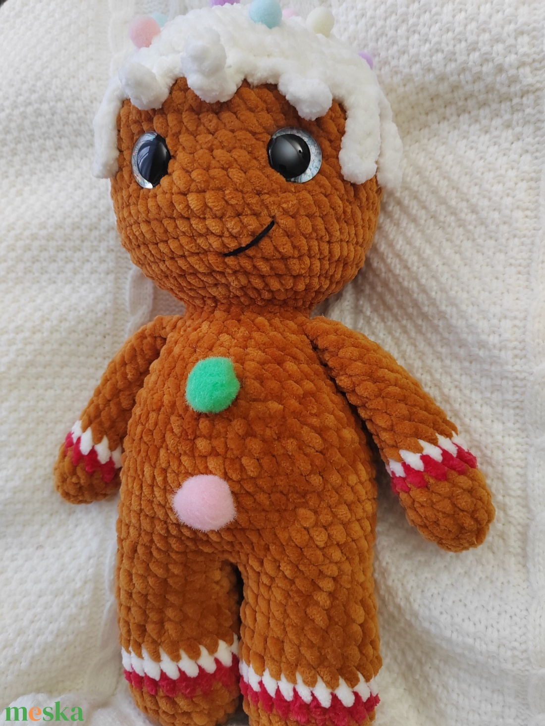 Mézi - karácsony - karácsonyi lakásdekoráció - karácsonyi manók, figurák - Meska.hu