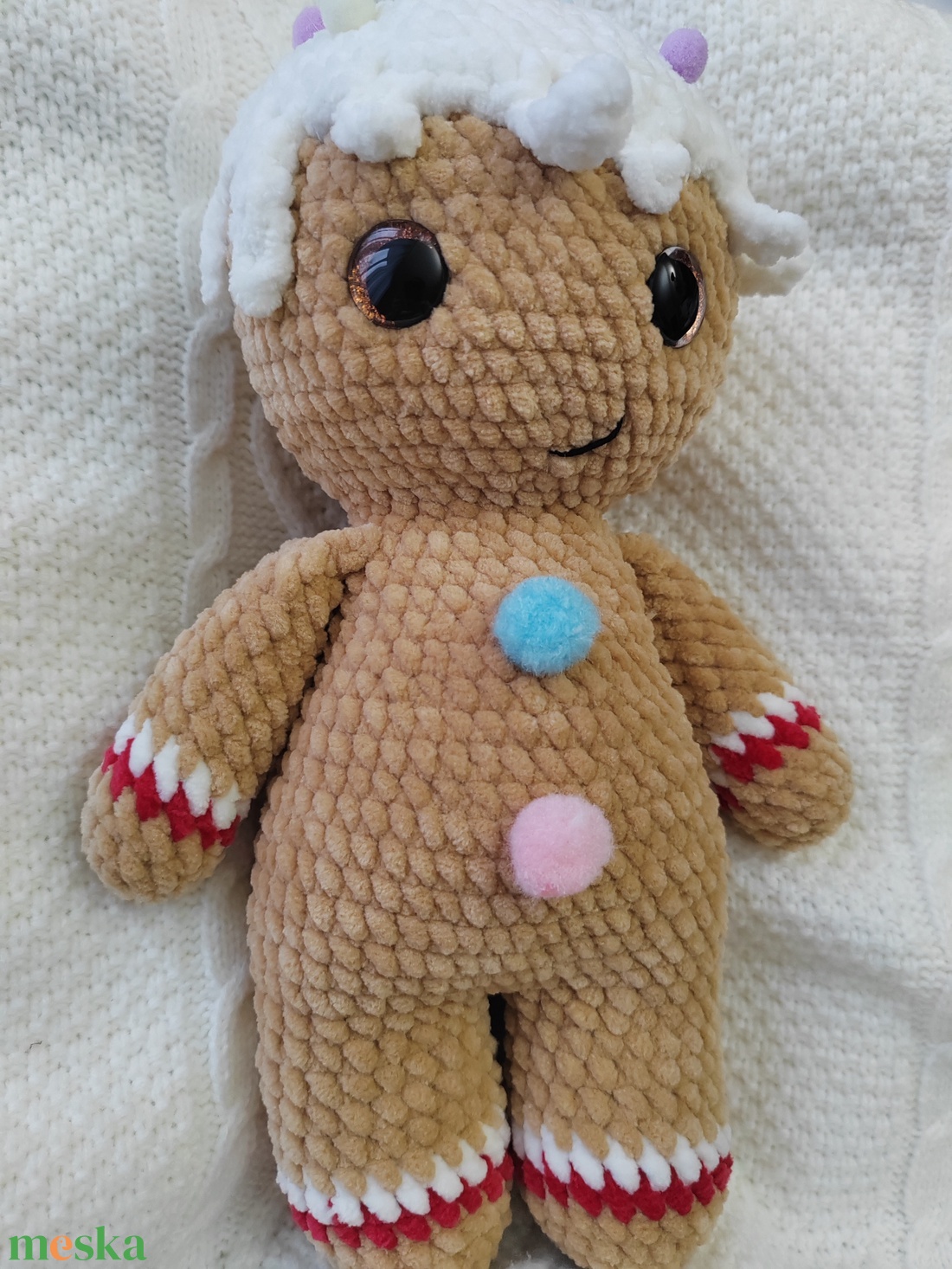 Mézi - karácsony - karácsonyi lakásdekoráció - karácsonyi manók, figurák - Meska.hu