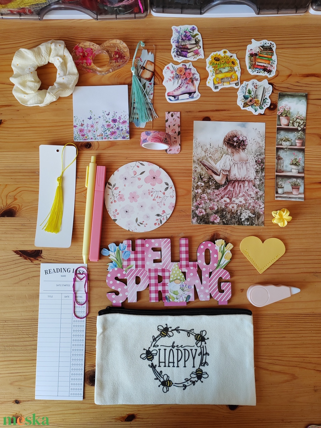 Tavaszi bookish bundle  - diy (csináld magad) - egységcsomag - Meska.hu