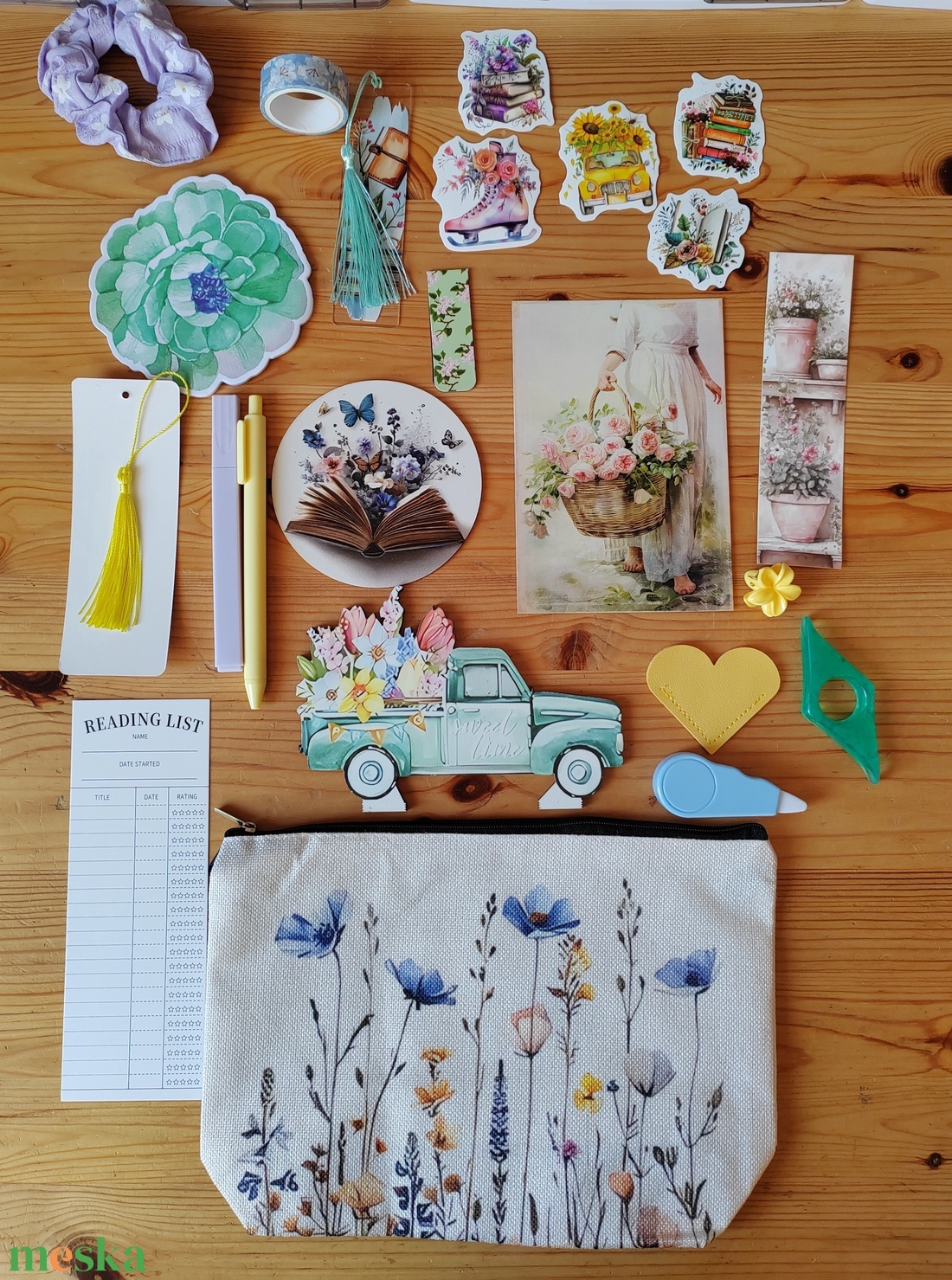 Tavaszi bookish bundle  - diy (csináld magad) - egységcsomag - Meska.hu