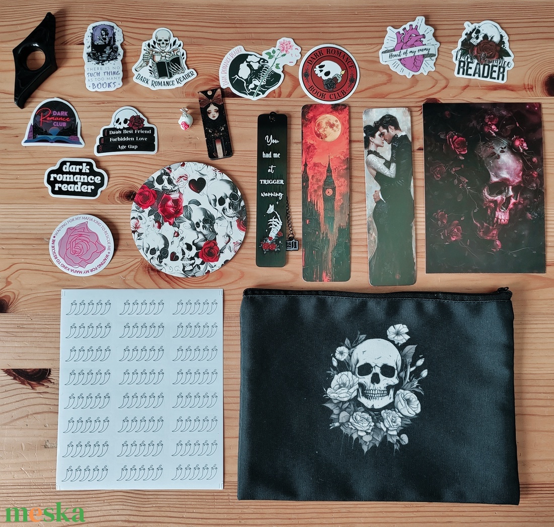 Dark Romance bookish bundle  - diy (csináld magad) - egységcsomag - Meska.hu