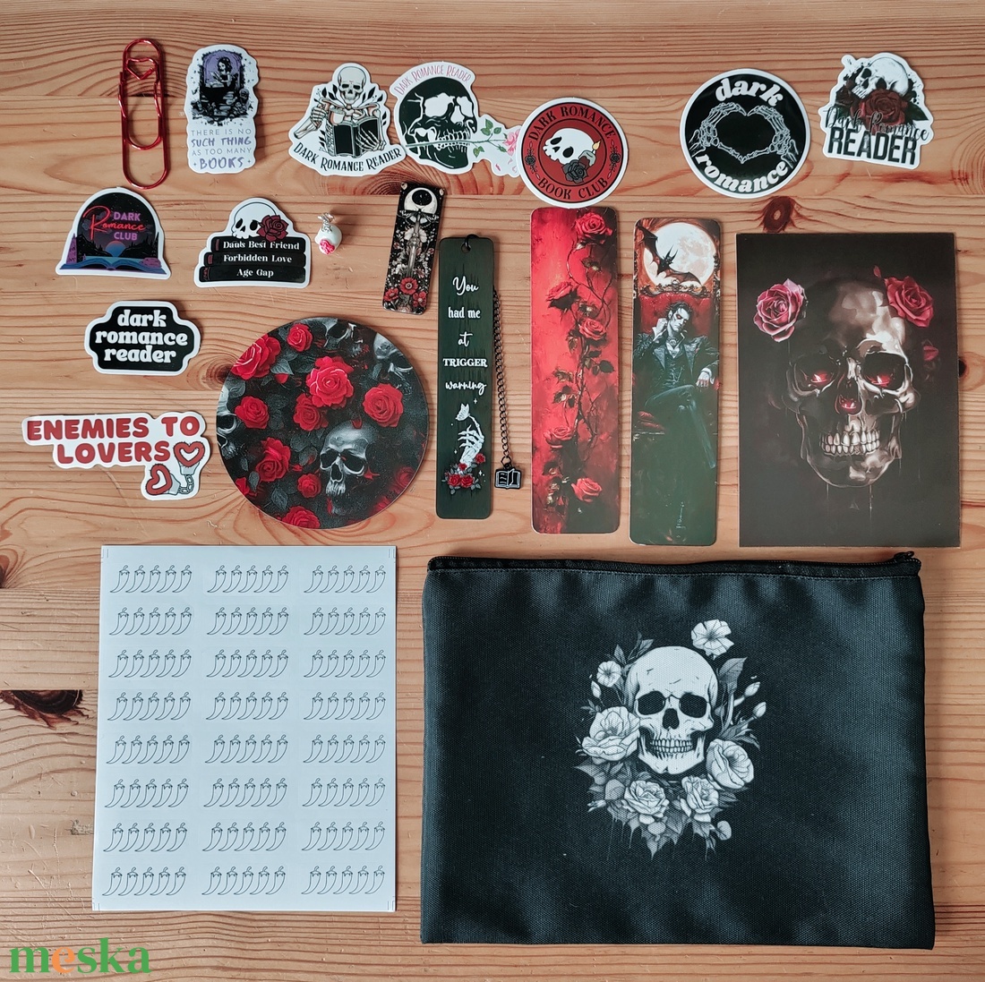 Dark Romance bookish bundle  - diy (csináld magad) - egységcsomag - Meska.hu