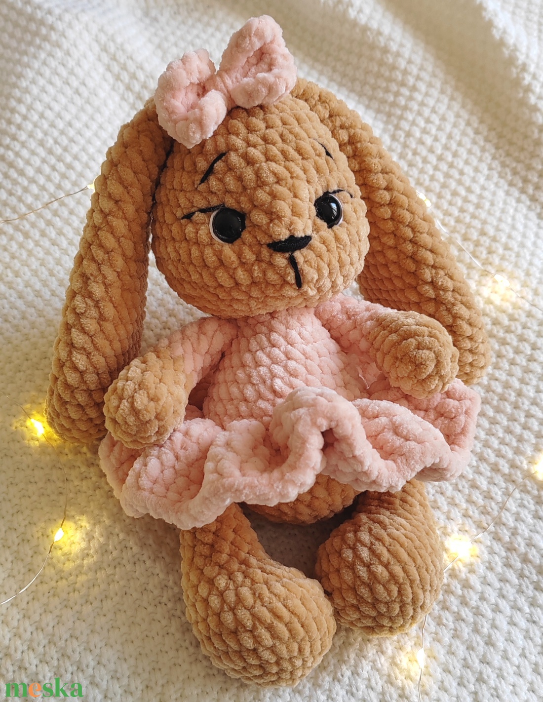 Horgolt, amigurumi nyuszi - játék & sport - plüssállat & játékfigura - nyuszi - Meska.hu