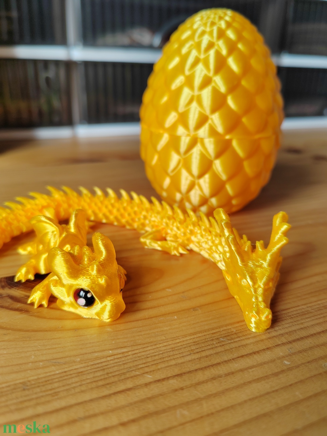 Összekészített csomag: sárkányos, arany/sárga - kellékek & szerszámok - dekorációs kellékek - figurák - Meska.hu