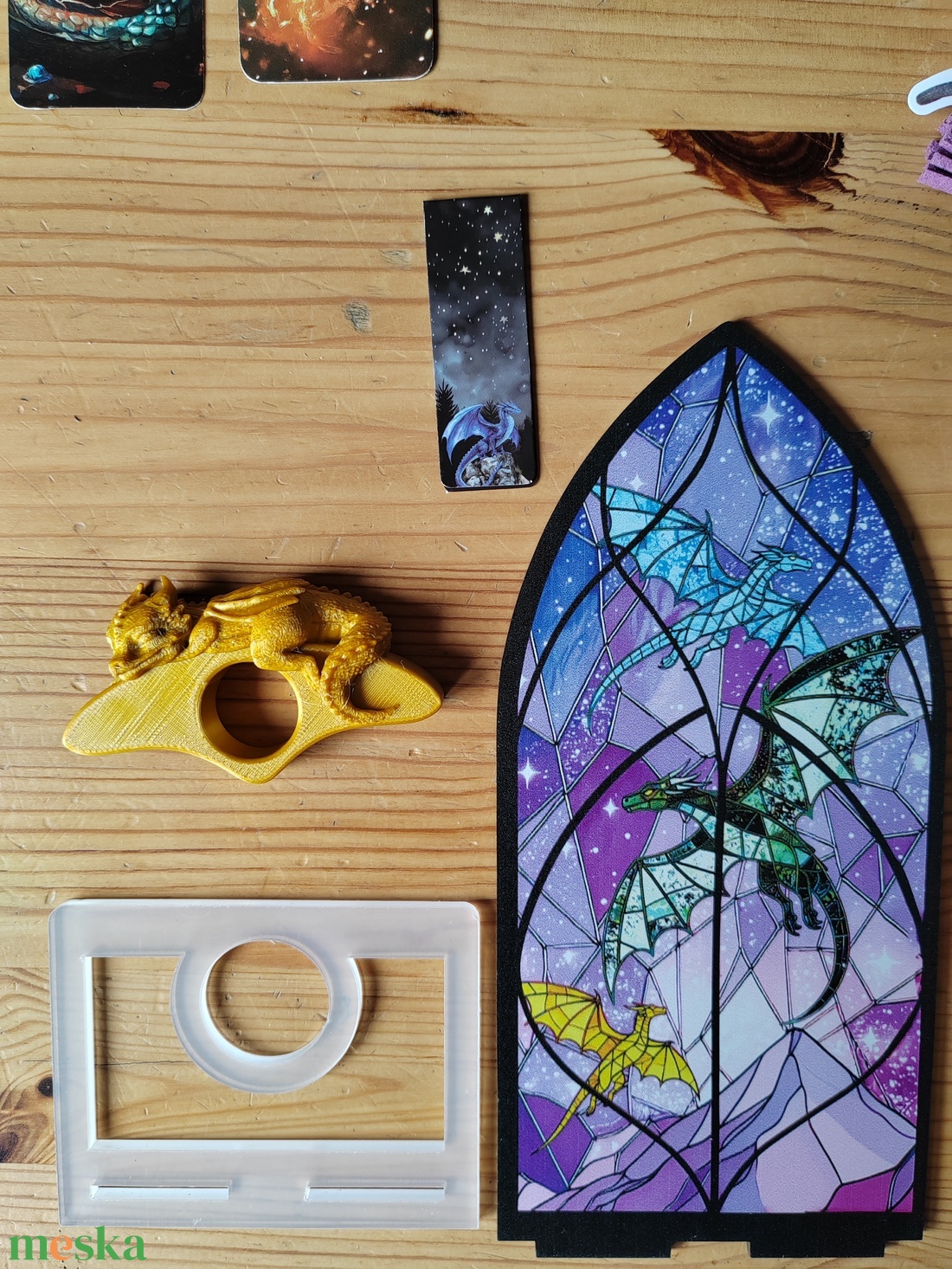 Sárkányos bookish bundle (új)  - diy (csináld magad) - egységcsomag - Meska.hu