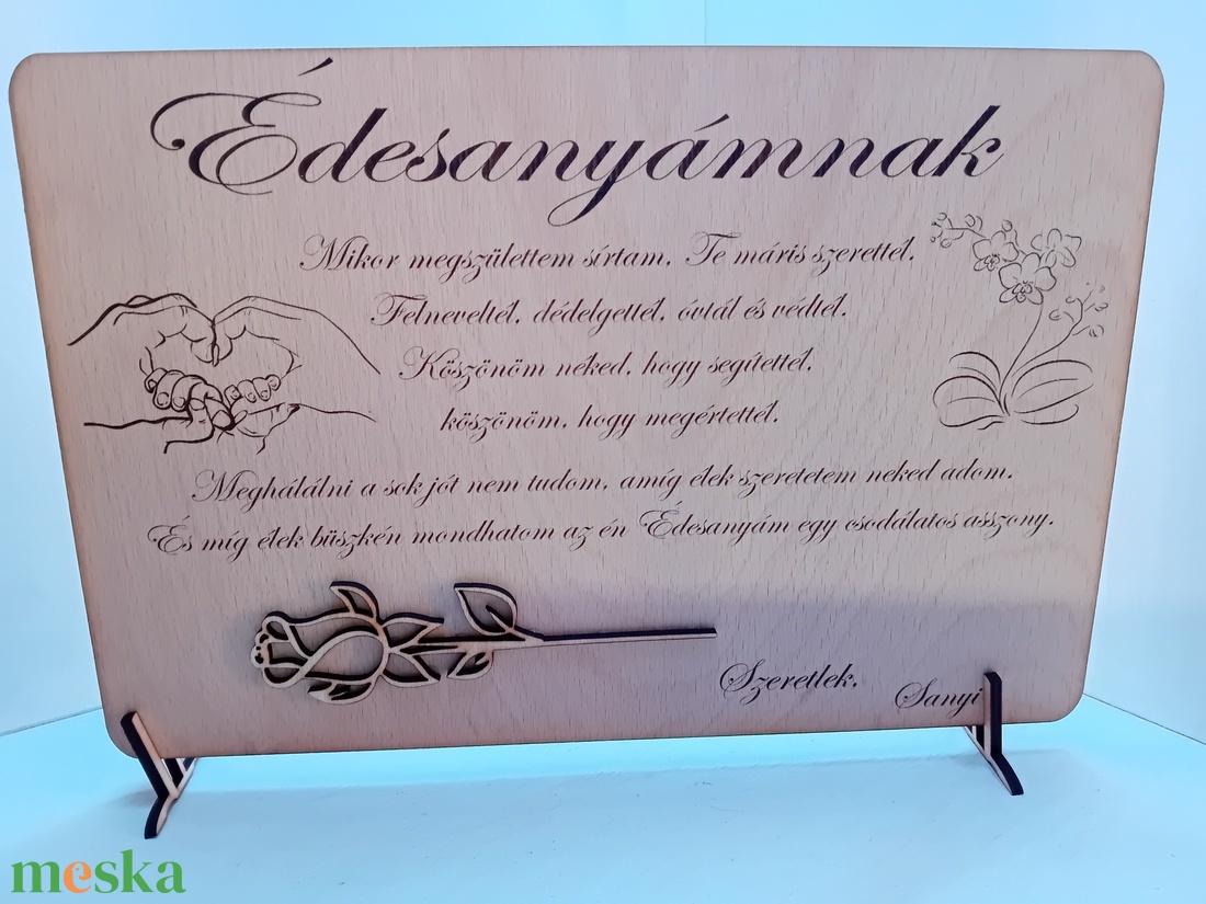 Anya vers tábla, A/4- Anyáknapjára, Esküvői köszönet ajándék - otthon & életmód - dekoráció - kép & falikép - táblakép - Meska.hu Anya vers tábla, A/4- Anyáknapjára, Esküvői köszönet ajándék - otthon & életmód - dekoráció - kép & falikép - táblakép - Meska.hu