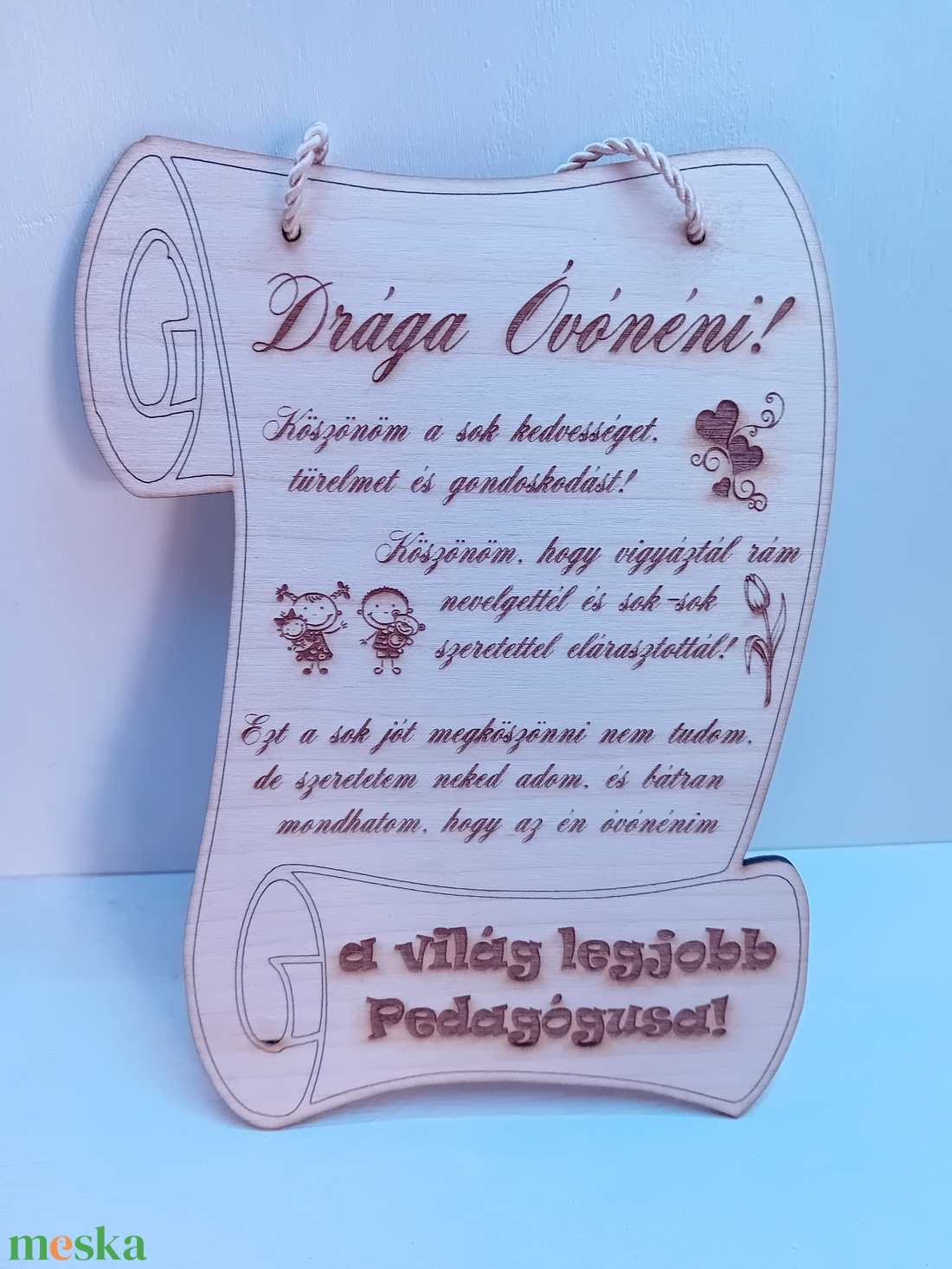 Óvónéninek ajándék ballagásra, pedagógusnapra - otthon & életmód - dekoráció - kép & falikép - táblakép - Meska.hu Óvónéninek ajándék ballagásra, pedagógusnapra - otthon & életmód - dekoráció - kép & falikép - táblakép - Meska.hu