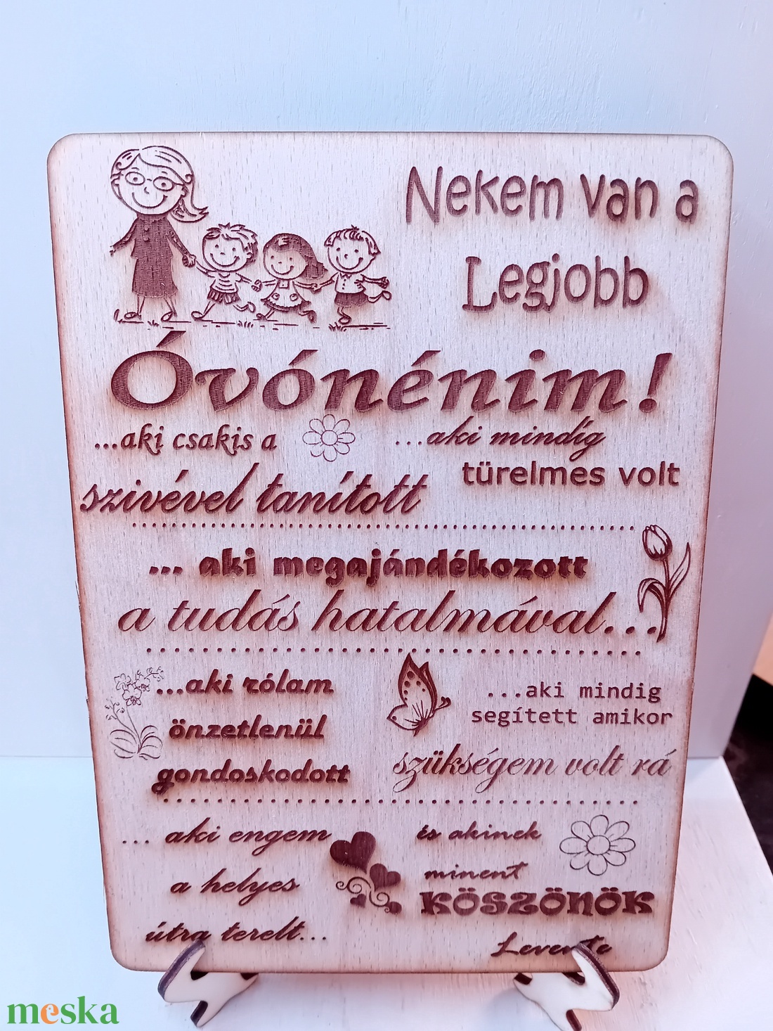 Óvónéninek ajándék ballagásra, pedagógusnapra - otthon & életmód - dekoráció - kép & falikép - táblakép - Meska.hu Óvónéninek ajándék ballagásra, pedagógusnapra - otthon & életmód - dekoráció - kép & falikép - táblakép - Meska.hu