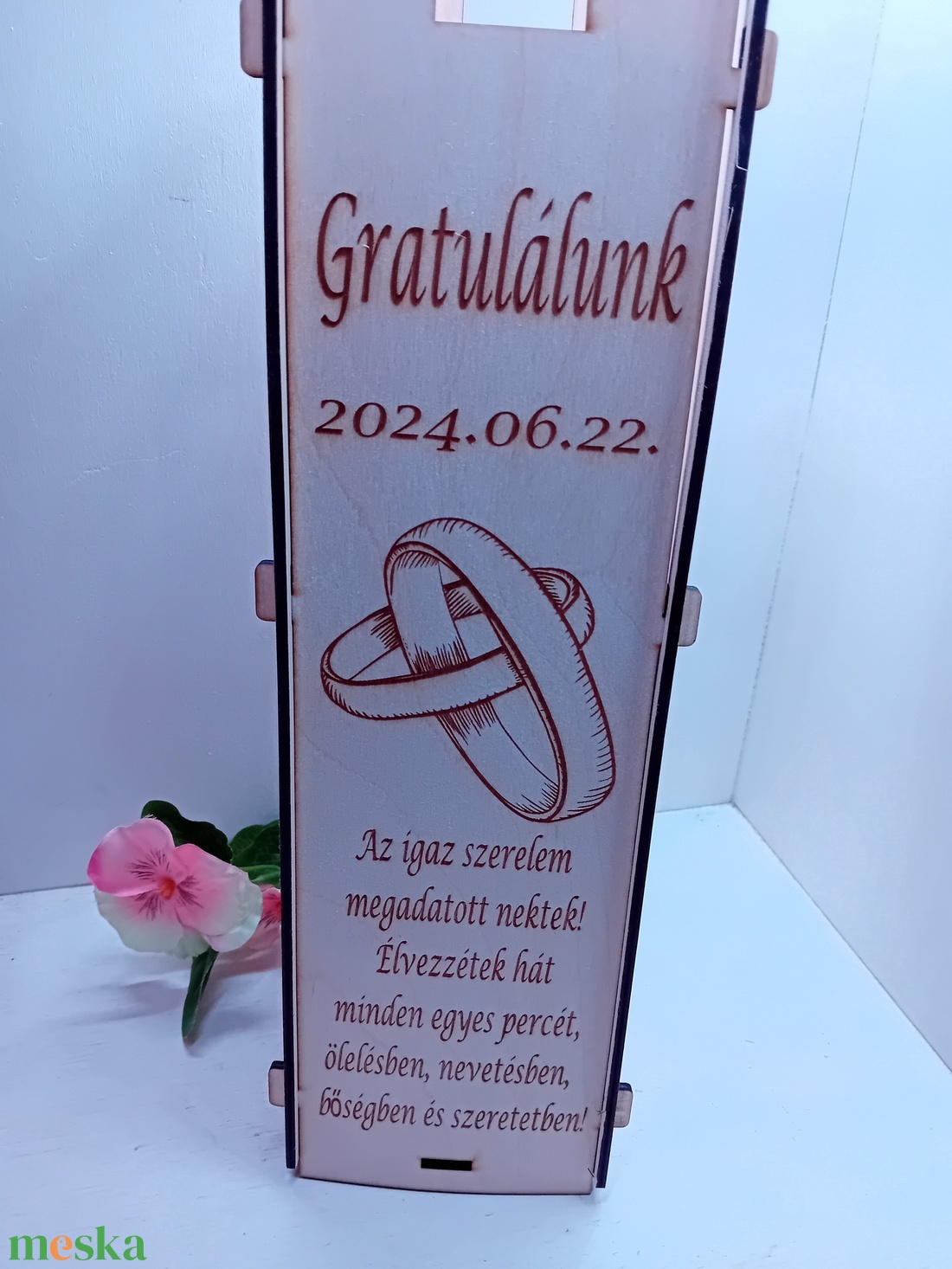 Esküvőre- Nászajándék Bortartó - esküvő - emlék & ajándék - köszönőajándék - Meska.hu Esküvőre- Nászajándék Bortartó - esküvő - emlék & ajándék - köszönőajándék - Meska.hu