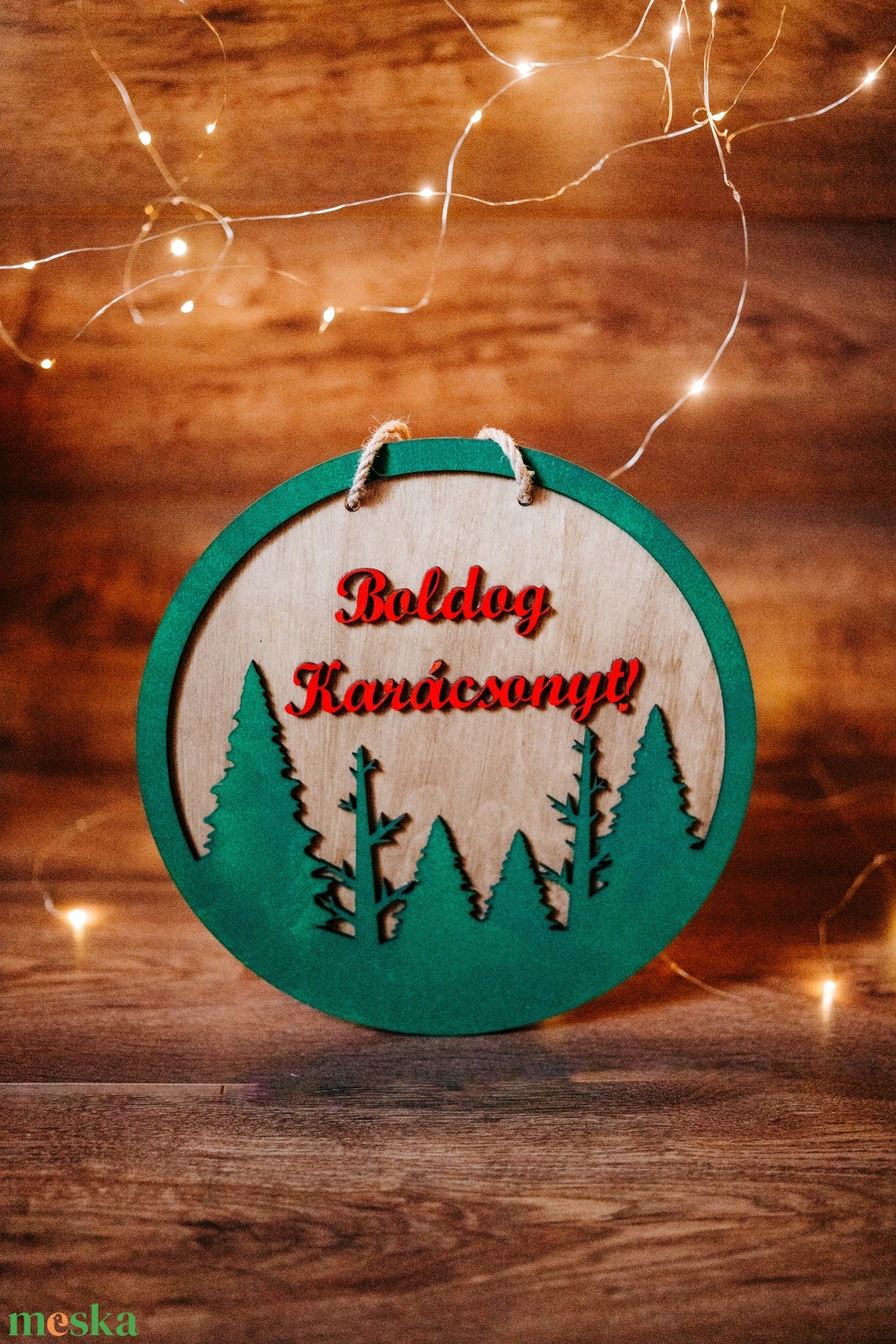 Karácsonyi ajtódísz - karácsony - adventi díszek - adventi ajtódísz - Meska.hu