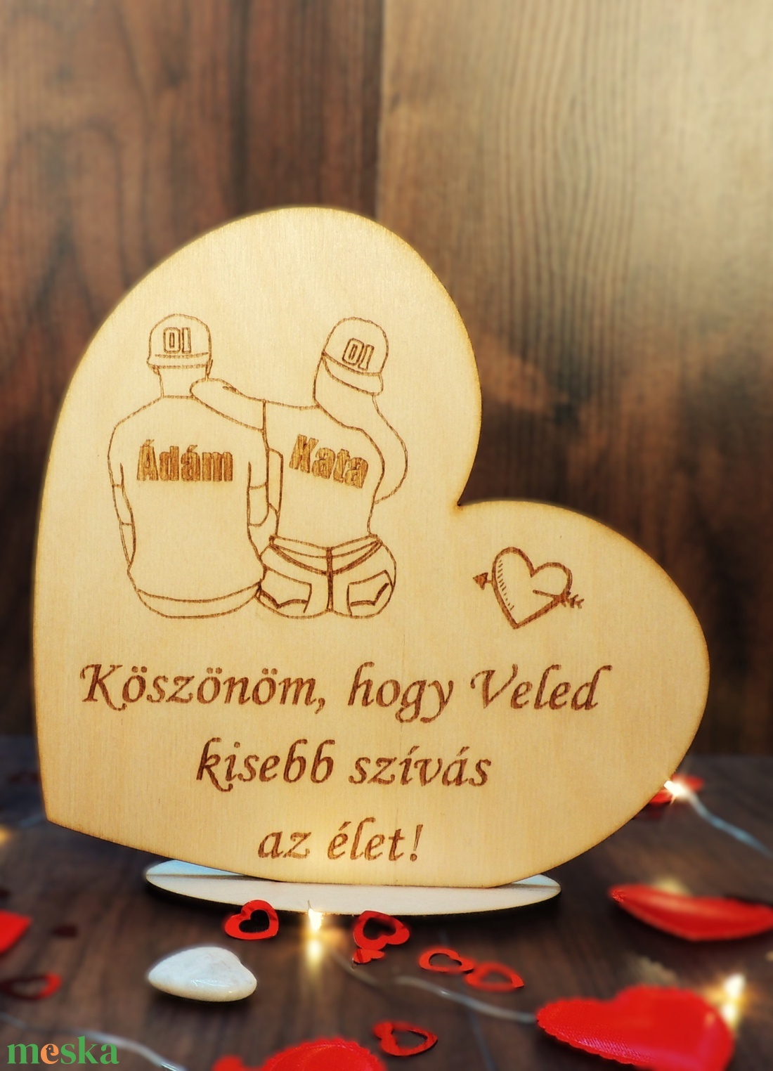 Névreszóló szív ajándék tábla - otthon & életmód - dekoráció - kép & falikép - táblakép - Meska.hu Névreszóló szív ajándék tábla - otthon & életmód - dekoráció - kép & falikép - táblakép - Meska.hu