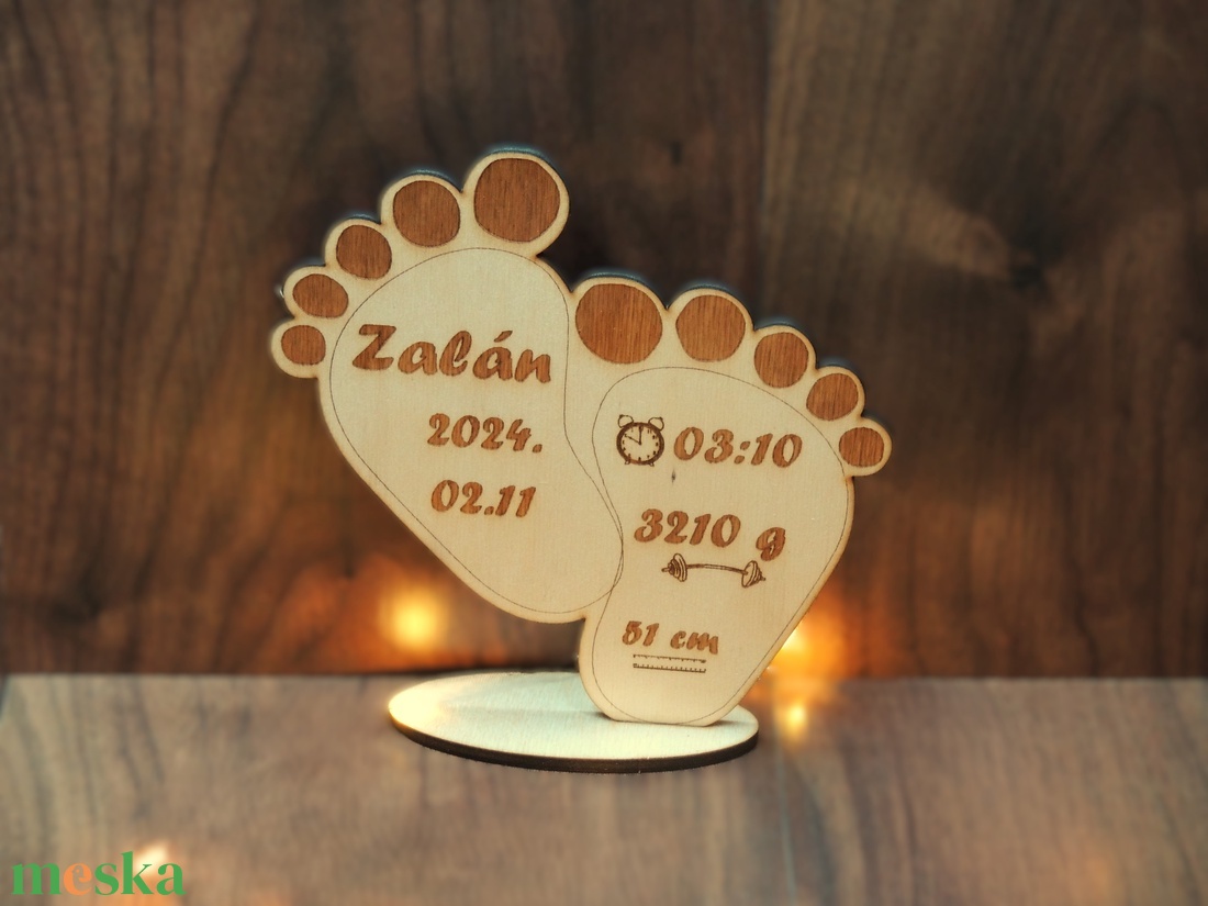 Ajándék Talpak Babalátogatóba - játék & sport - keresztelőajándékok - Meska.hu