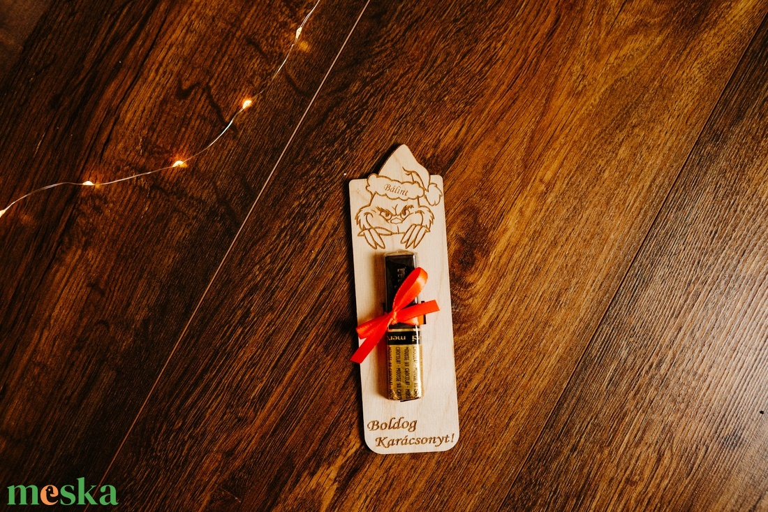 Karácsonyi ajándék apróságoknak- csokitartó oviba, bölcsibe, suliba - élelmiszer - édesség - nyalóka - Meska.hu